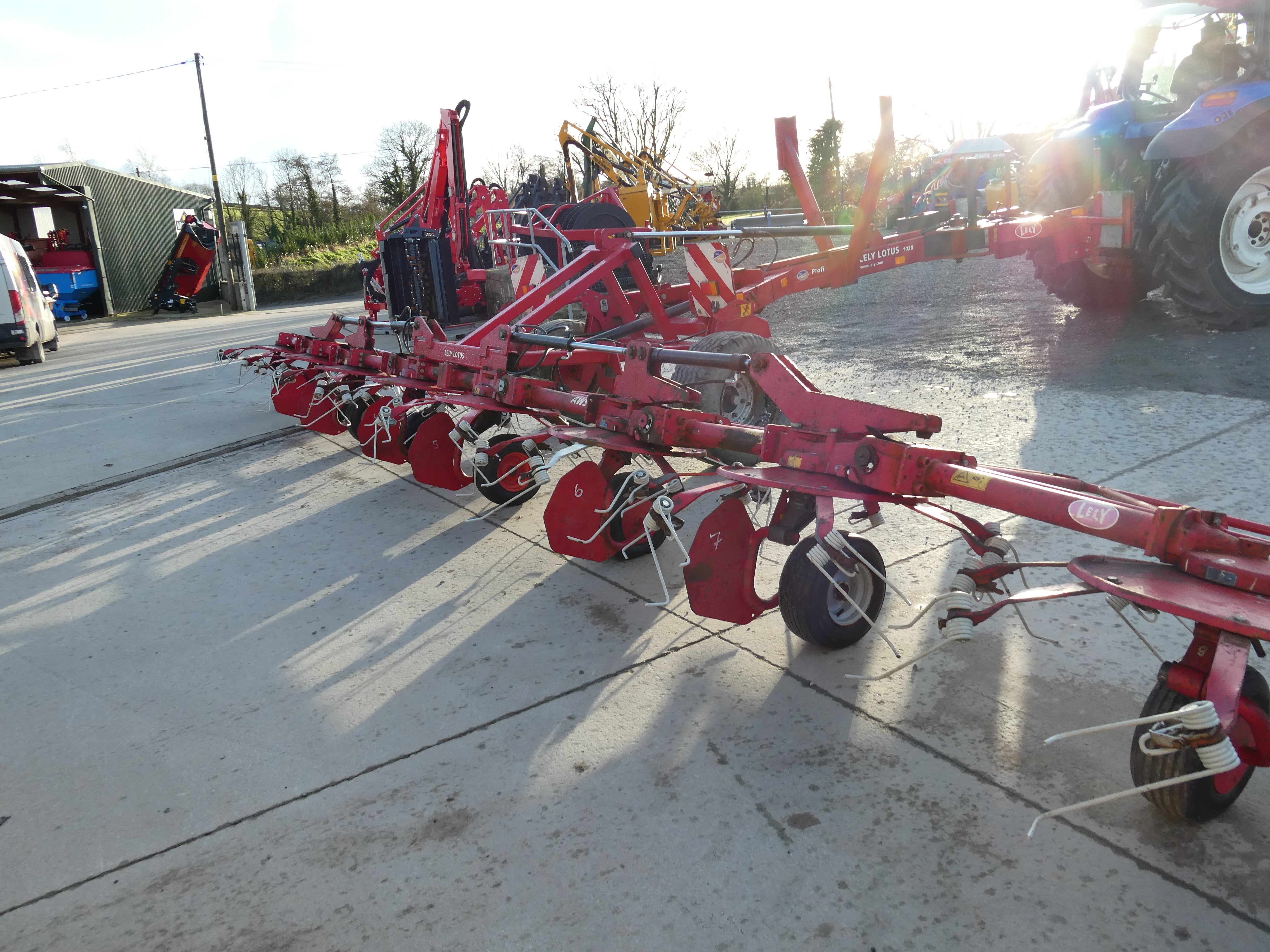 Lely lotus 1020 Trailed tedder
