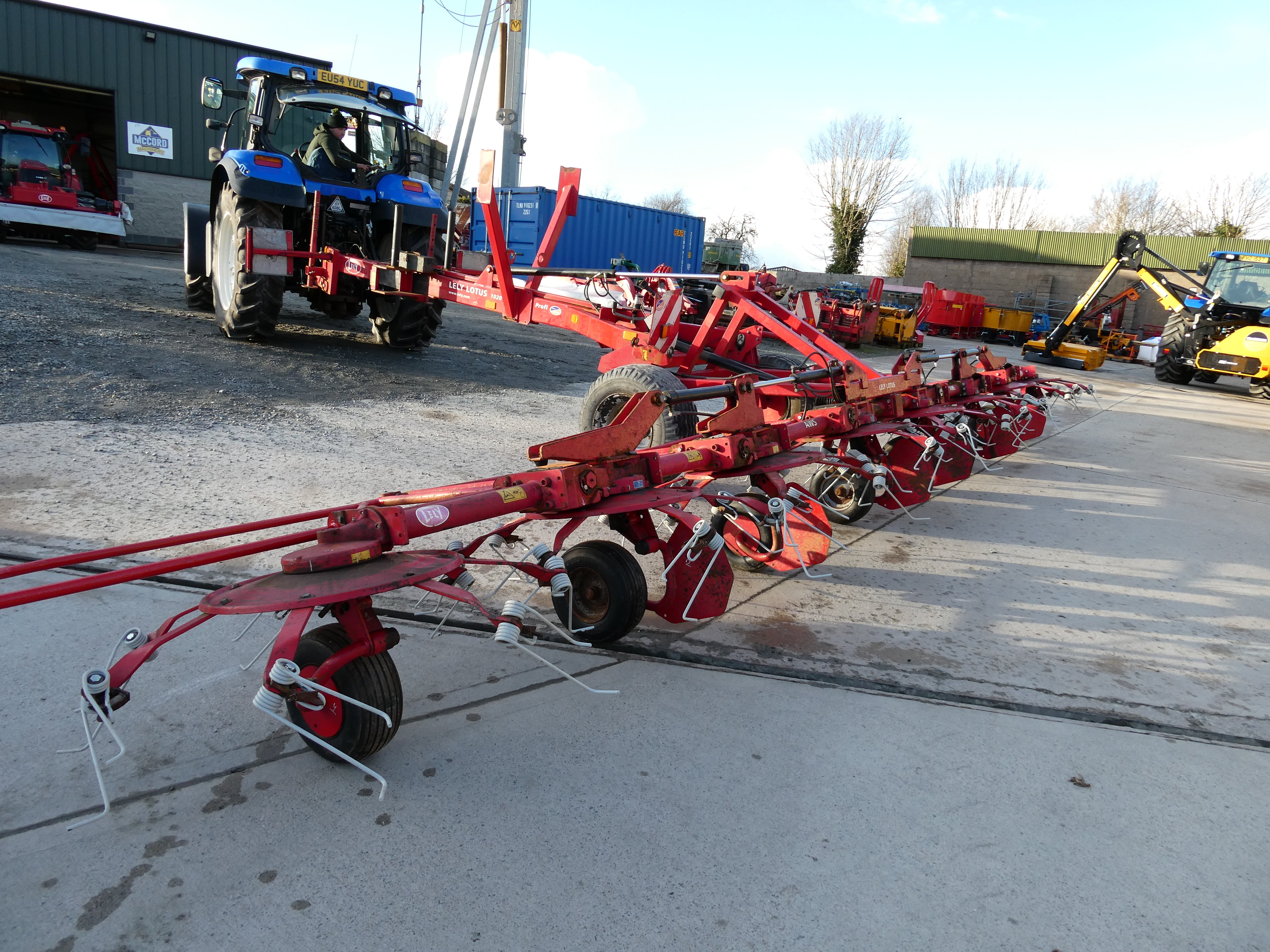 Lely lotus 1020 Trailed tedder