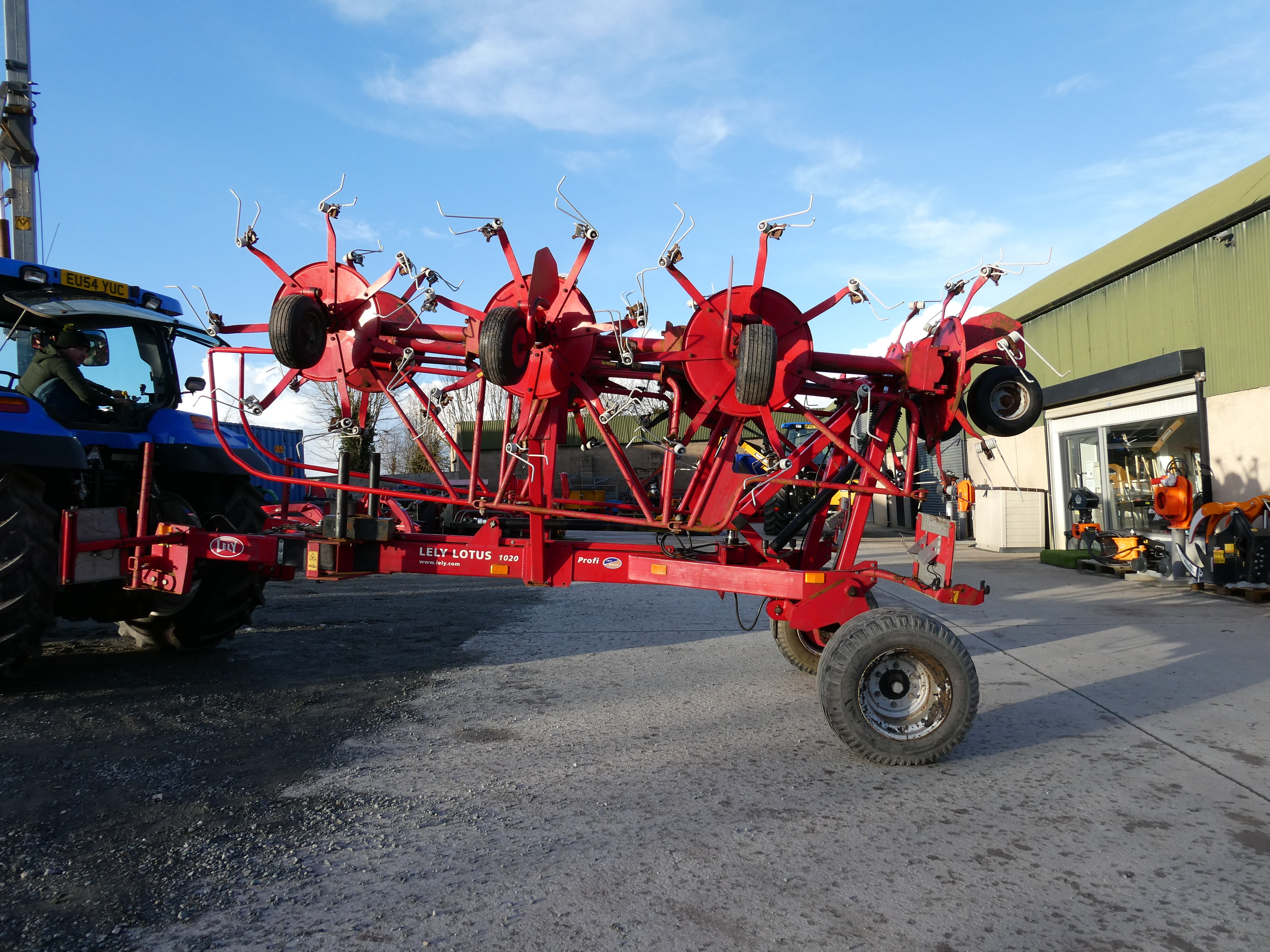 Lely lotus 1020 Trailed tedder