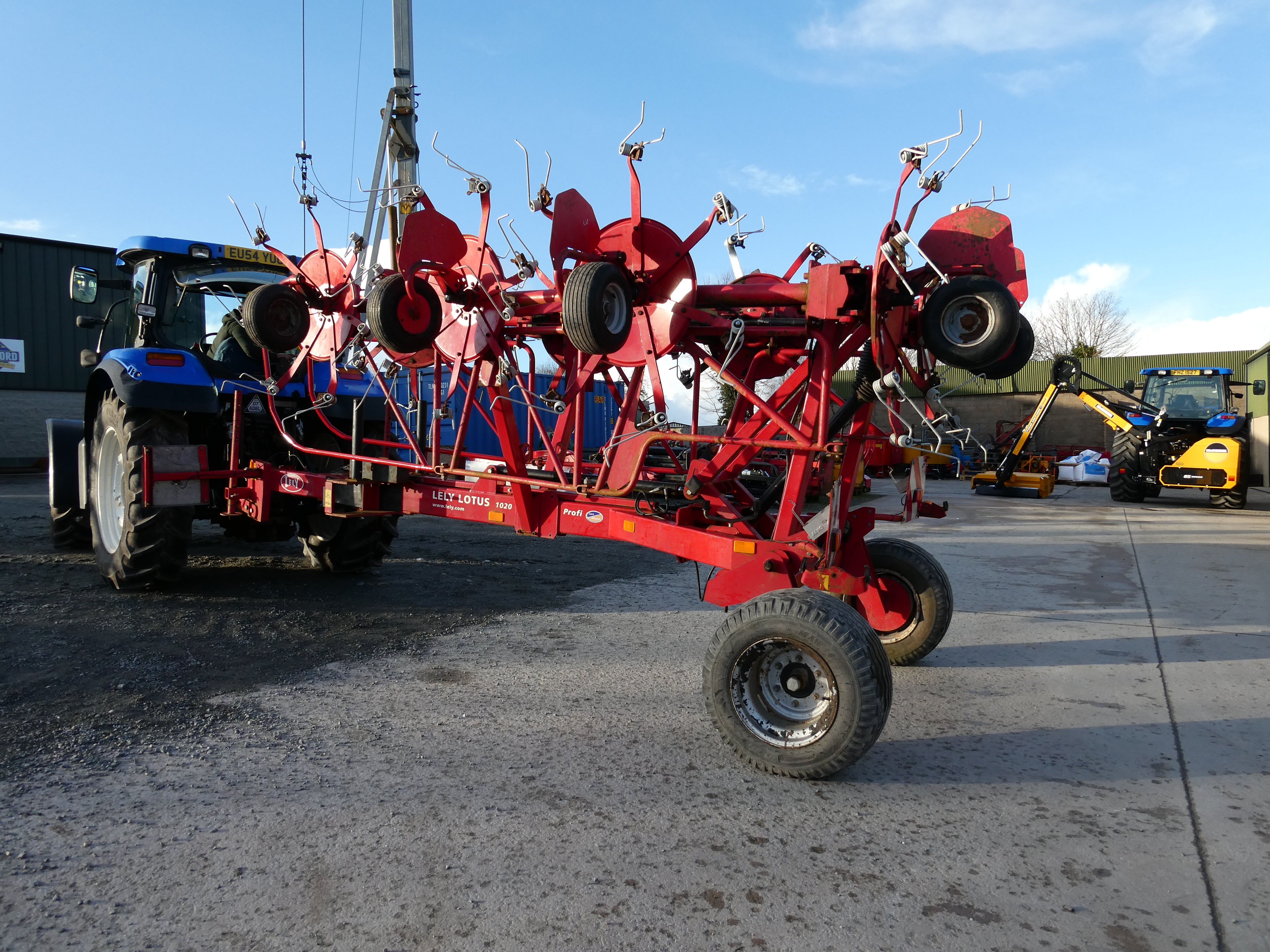 Lely lotus 1020 Trailed tedder