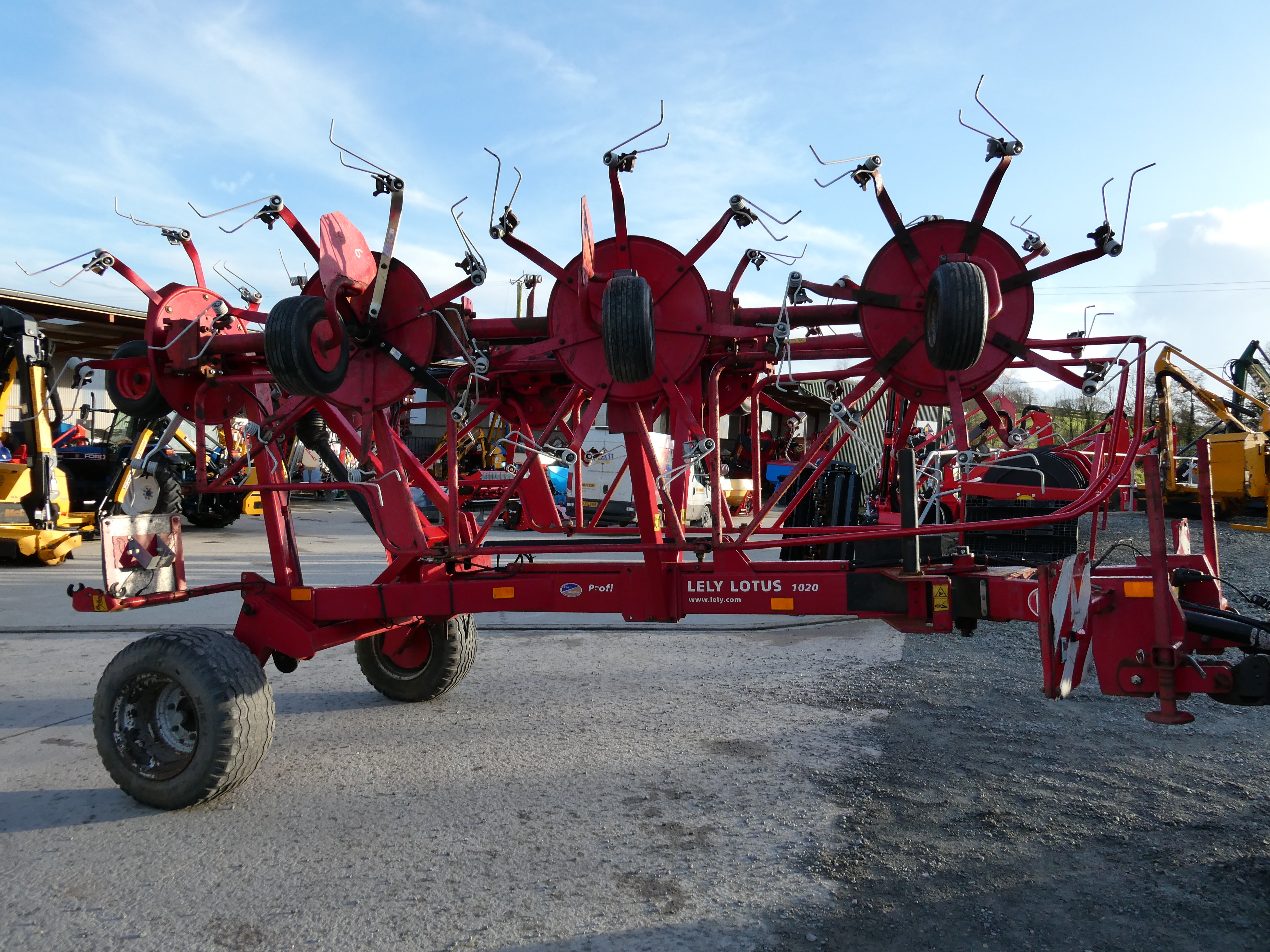 Lely lotus 1020 Trailed tedder