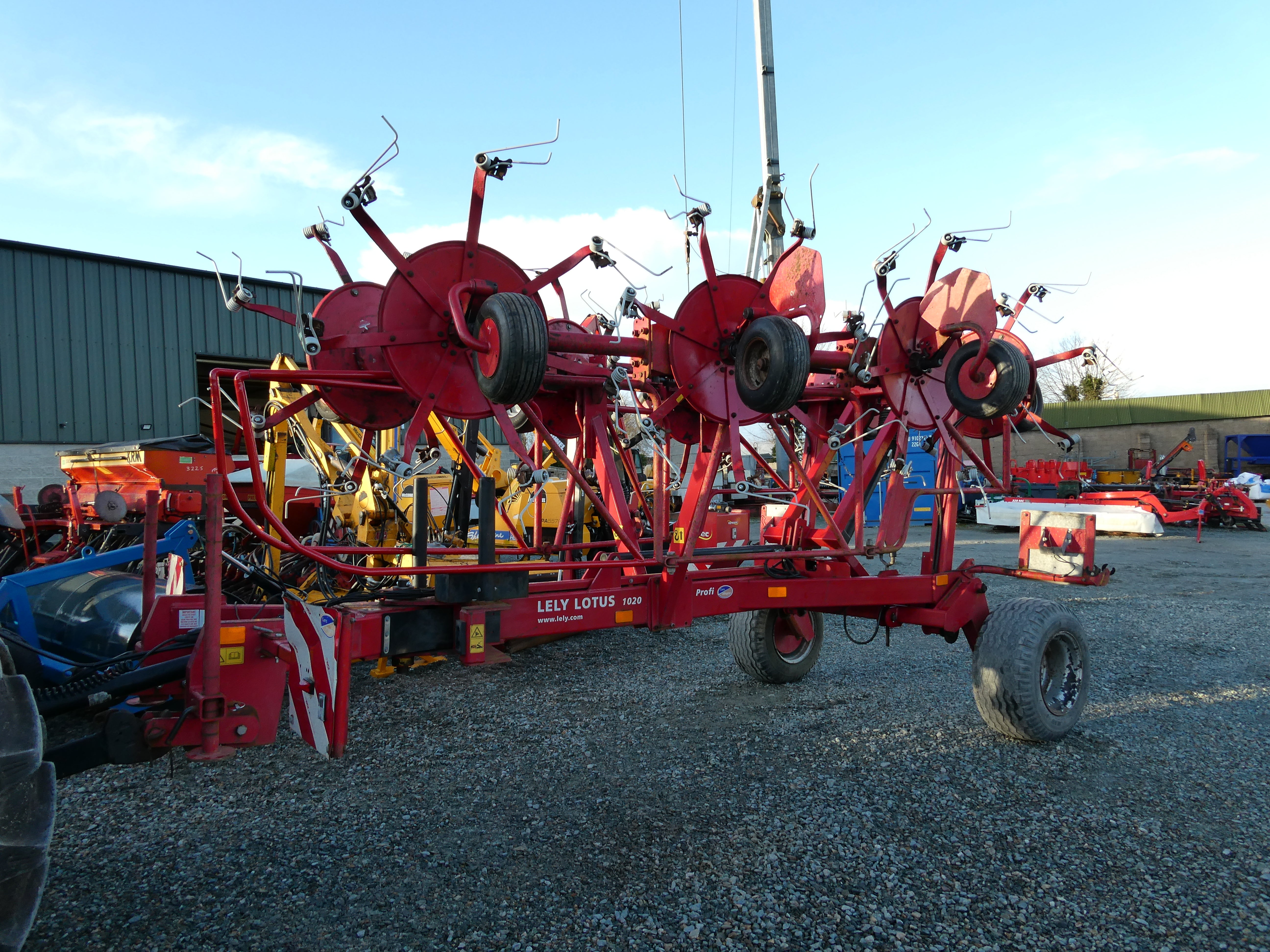 Lely lotus 1020 Trailed tedder