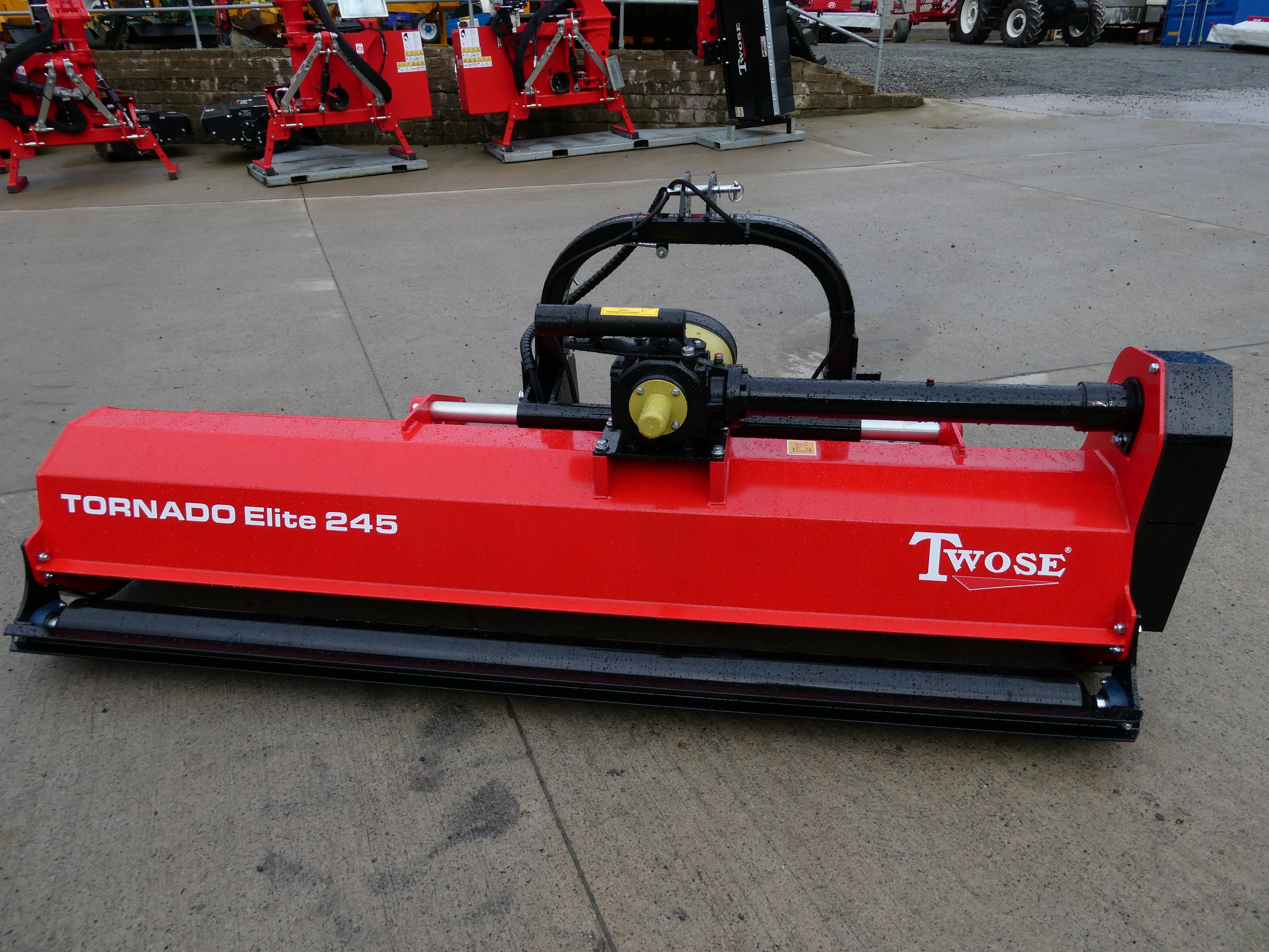 Twose Elite 245 flail shredder