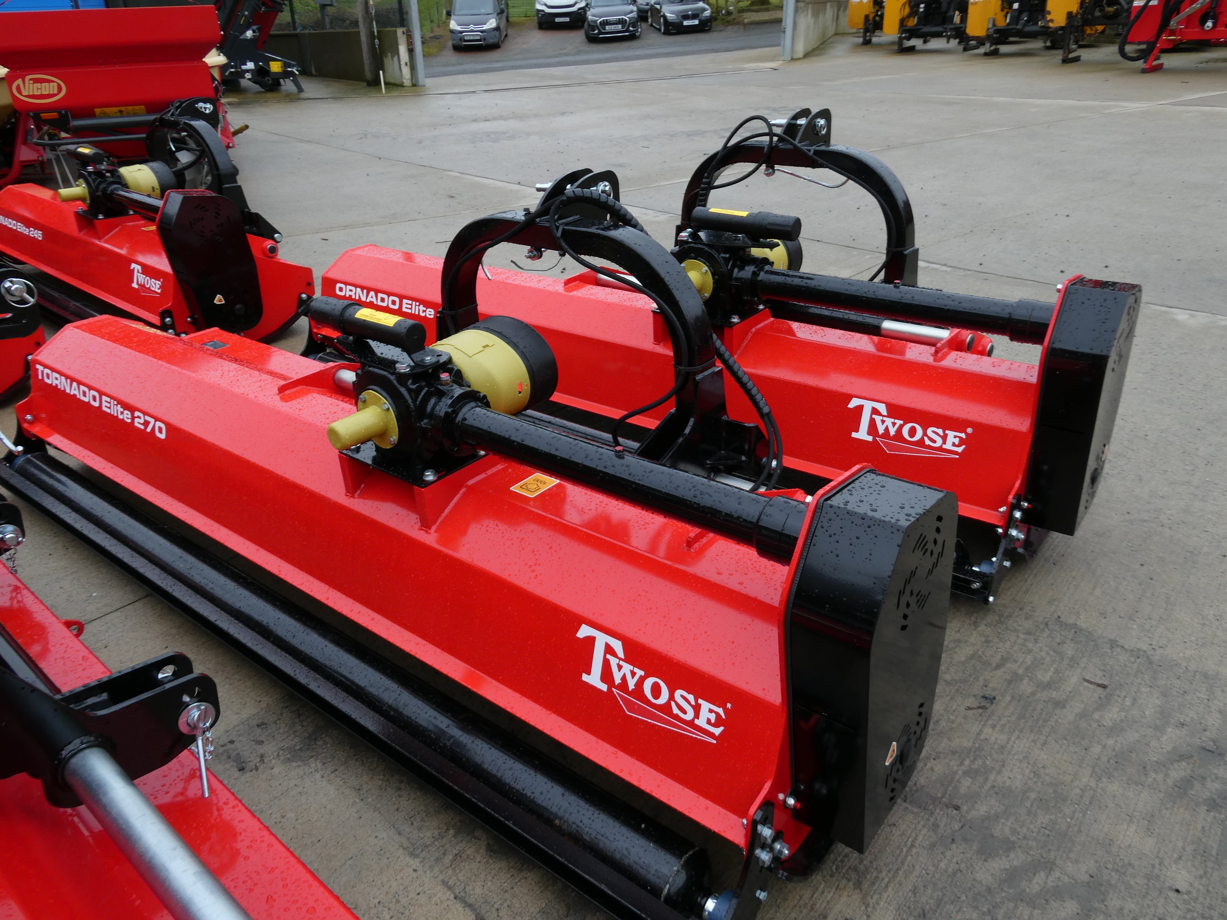 Twose Elite 270 flail shredder