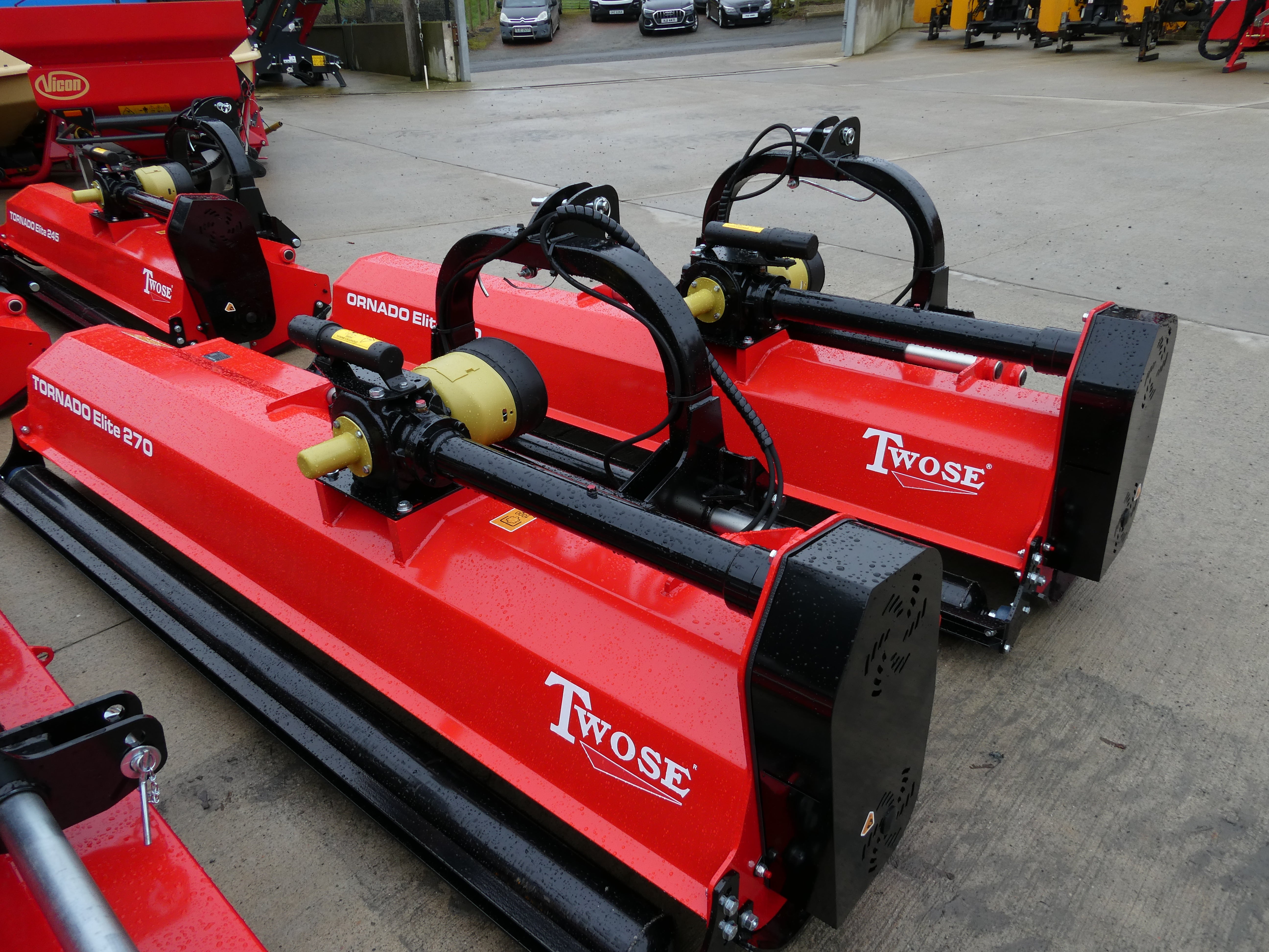 Twose Elite 270 flail shredder