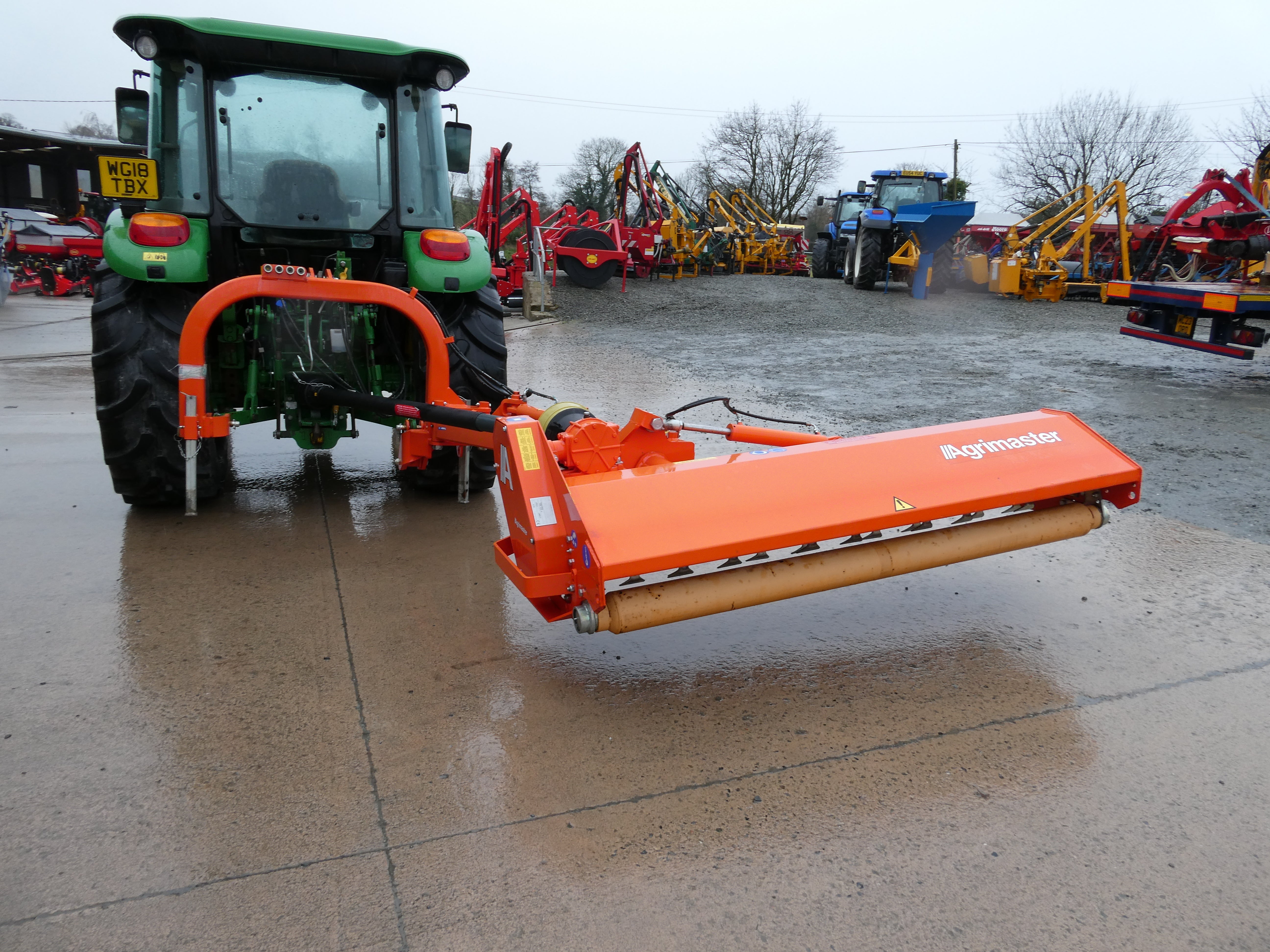 Agrimaster Fox offset  Flail Shredder