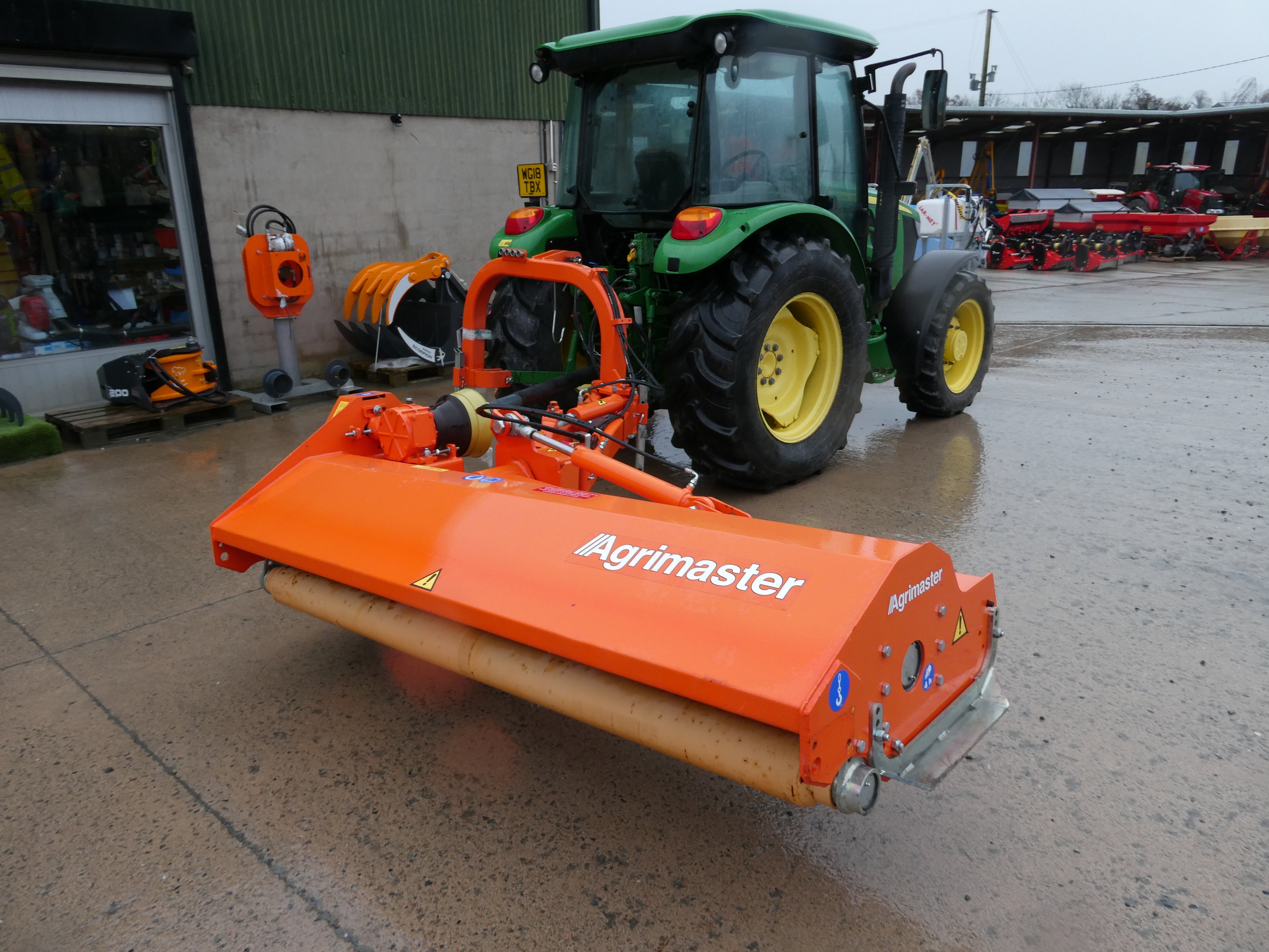 Agrimaster Fox offset  Flail Shredder