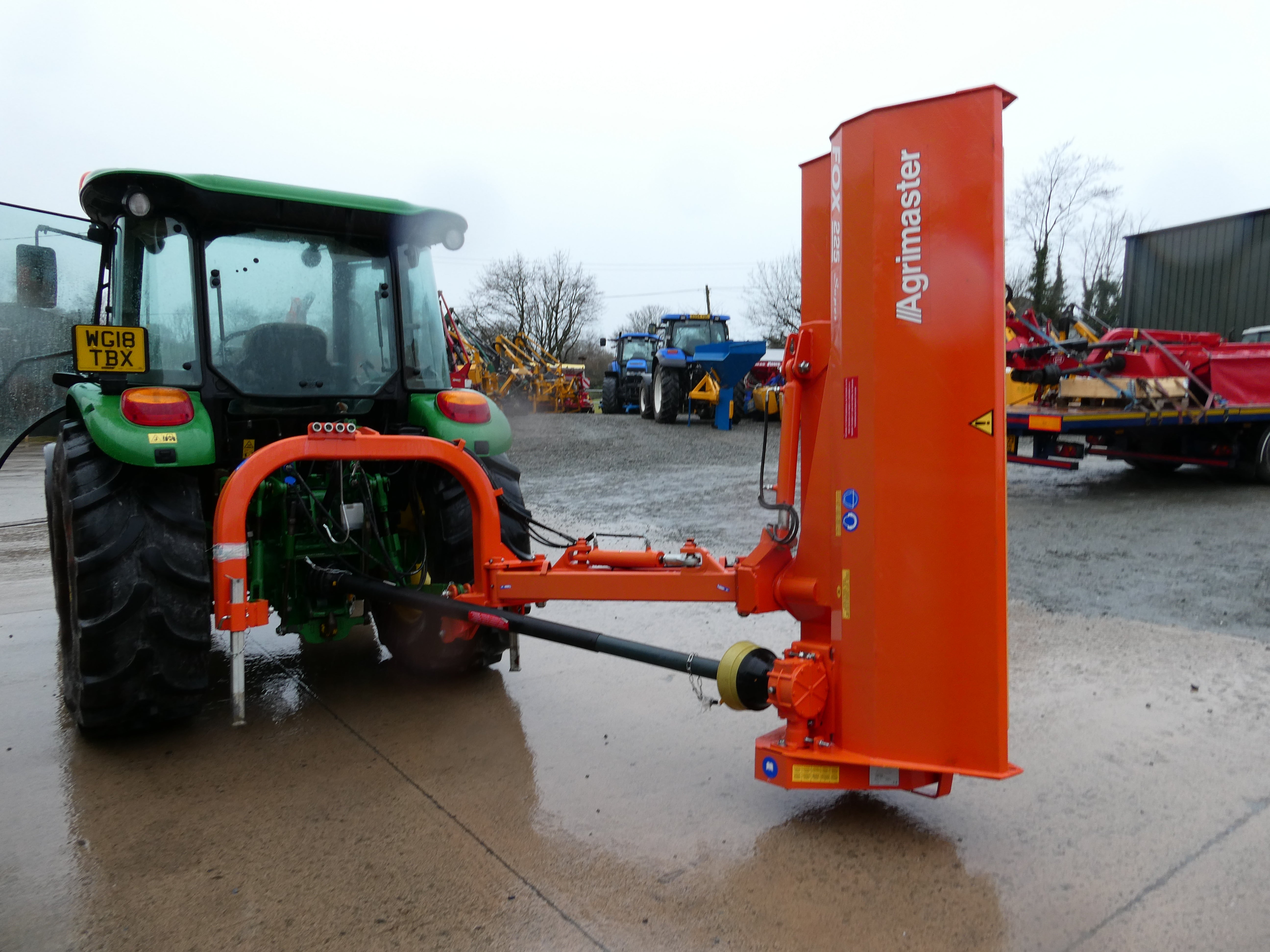 Agrimaster Fox offset  Flail Shredder