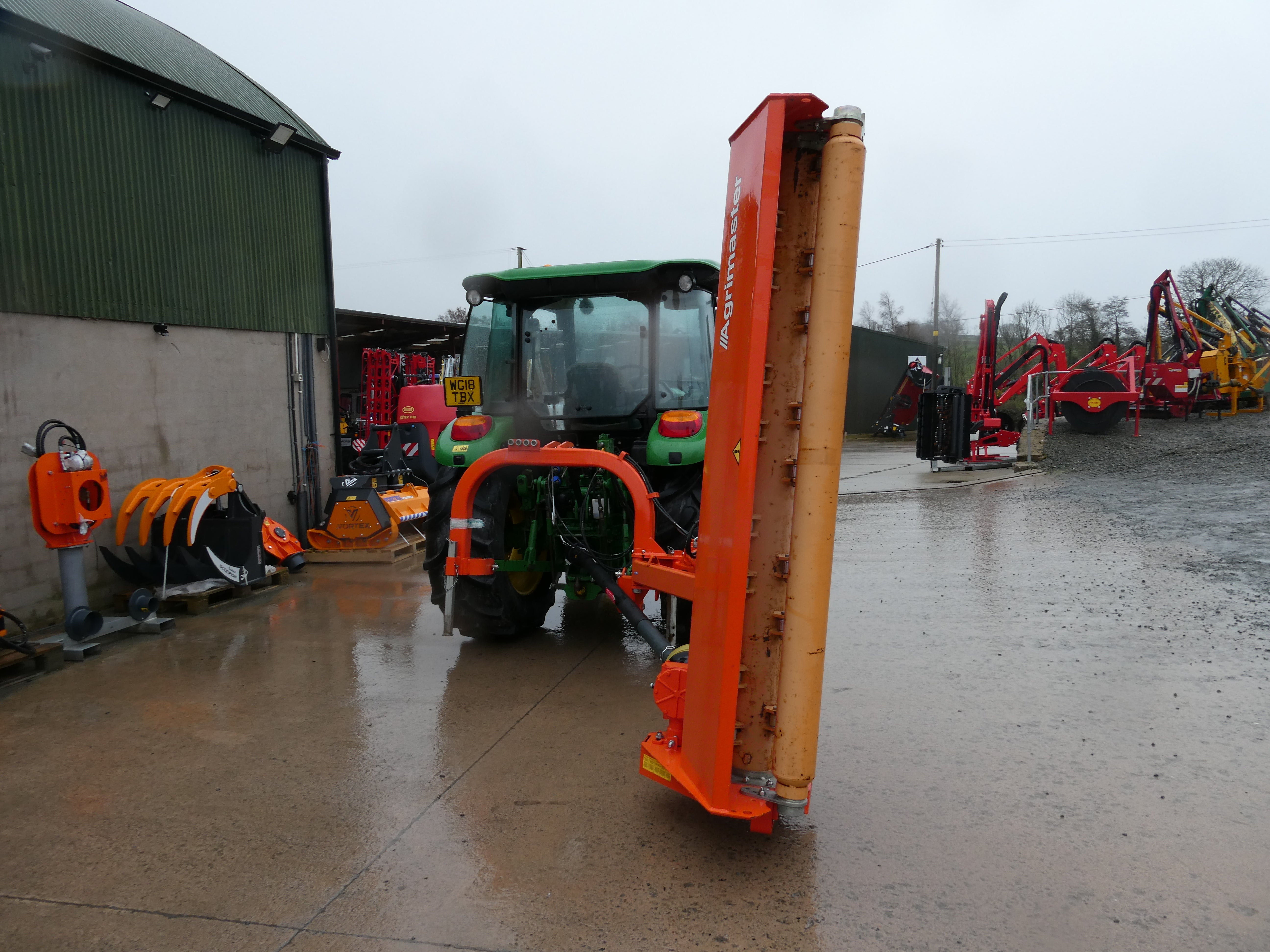 Agrimaster Fox offset  Flail Shredder