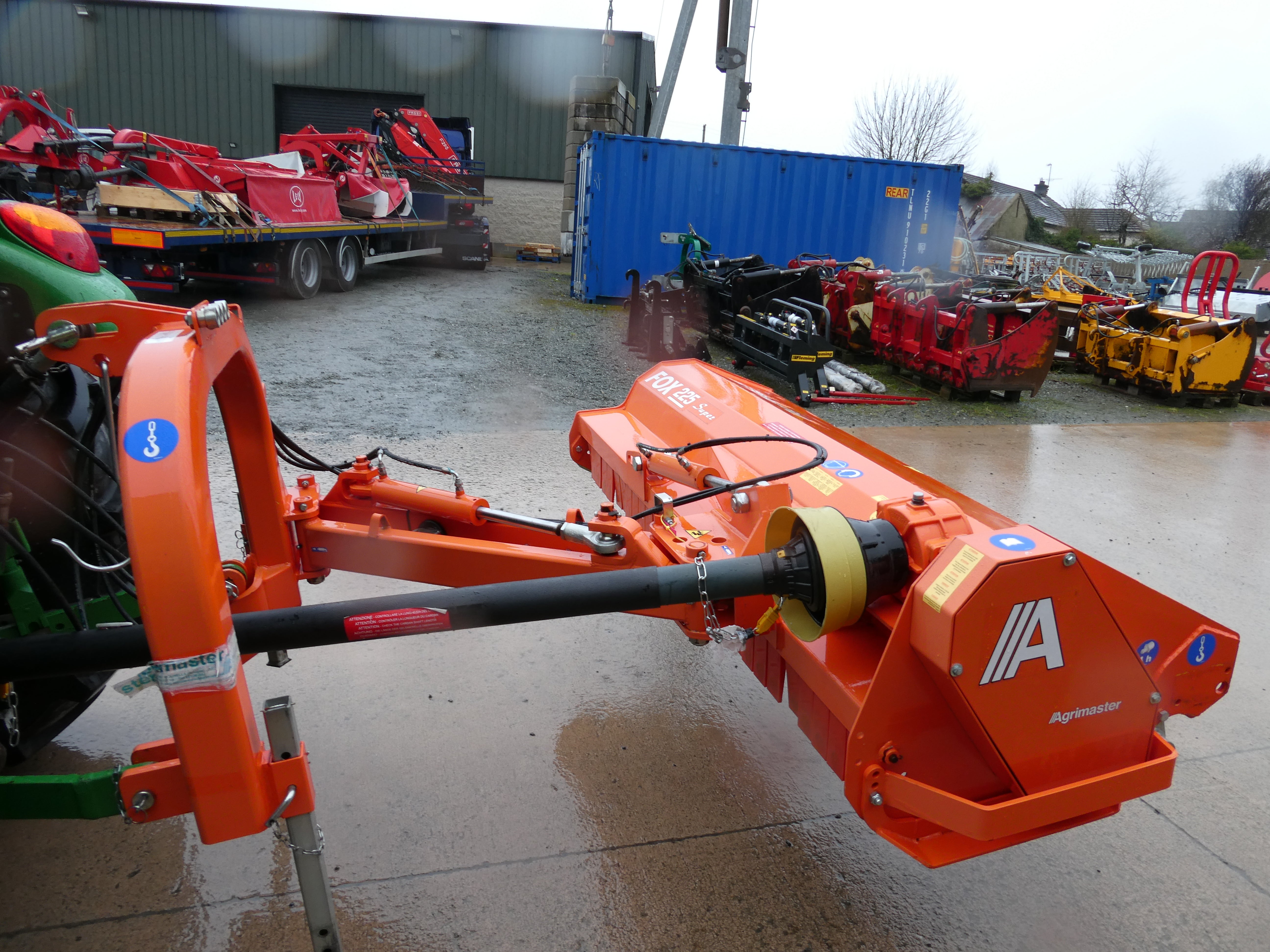 Agrimaster Fox offset  Flail Shredder