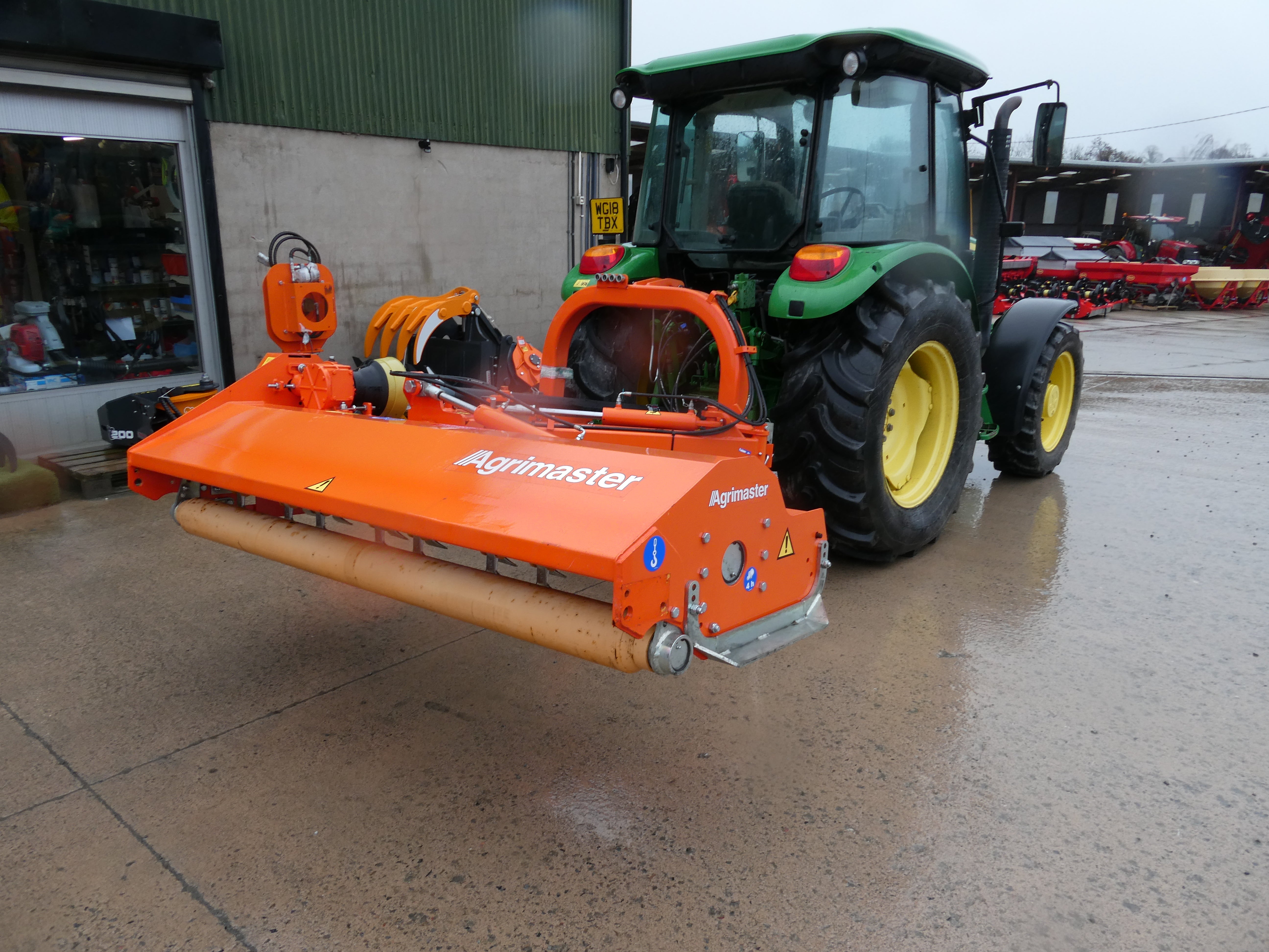 Agrimaster Fox offset  Flail Shredder