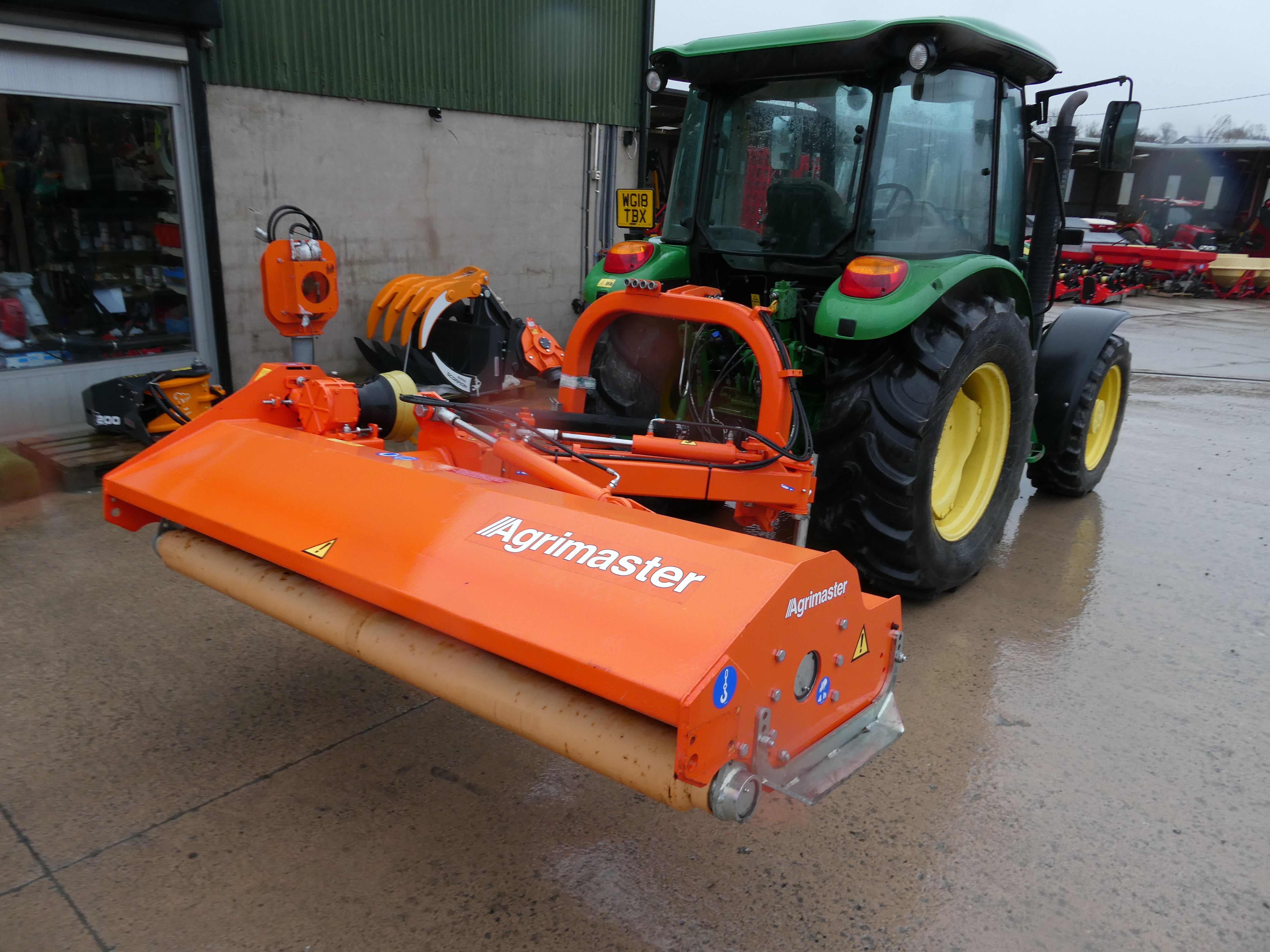 Agrimaster Fox offset  Flail Shredder