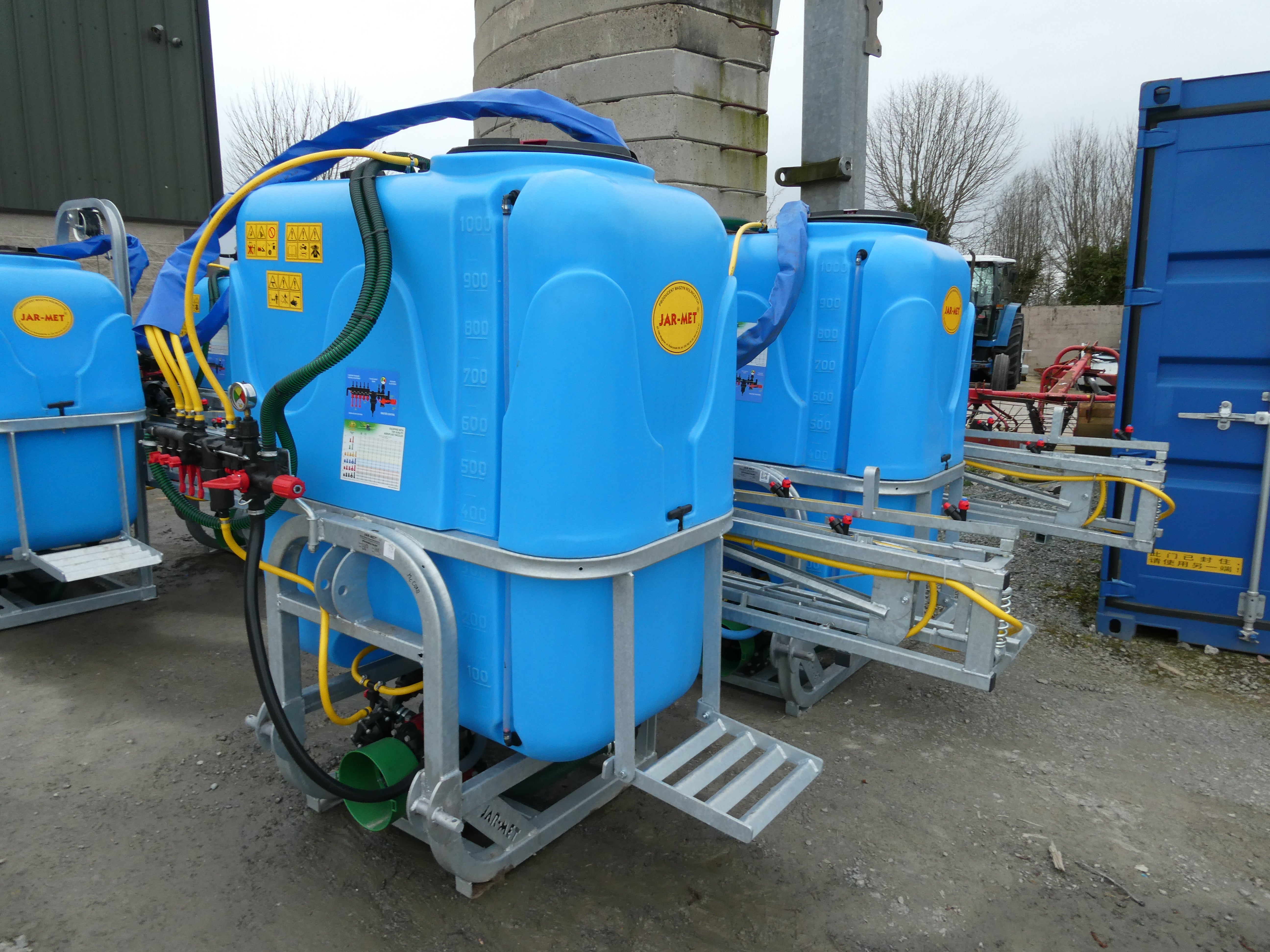 WRM 1000lt Galvanised Crop Sprayer