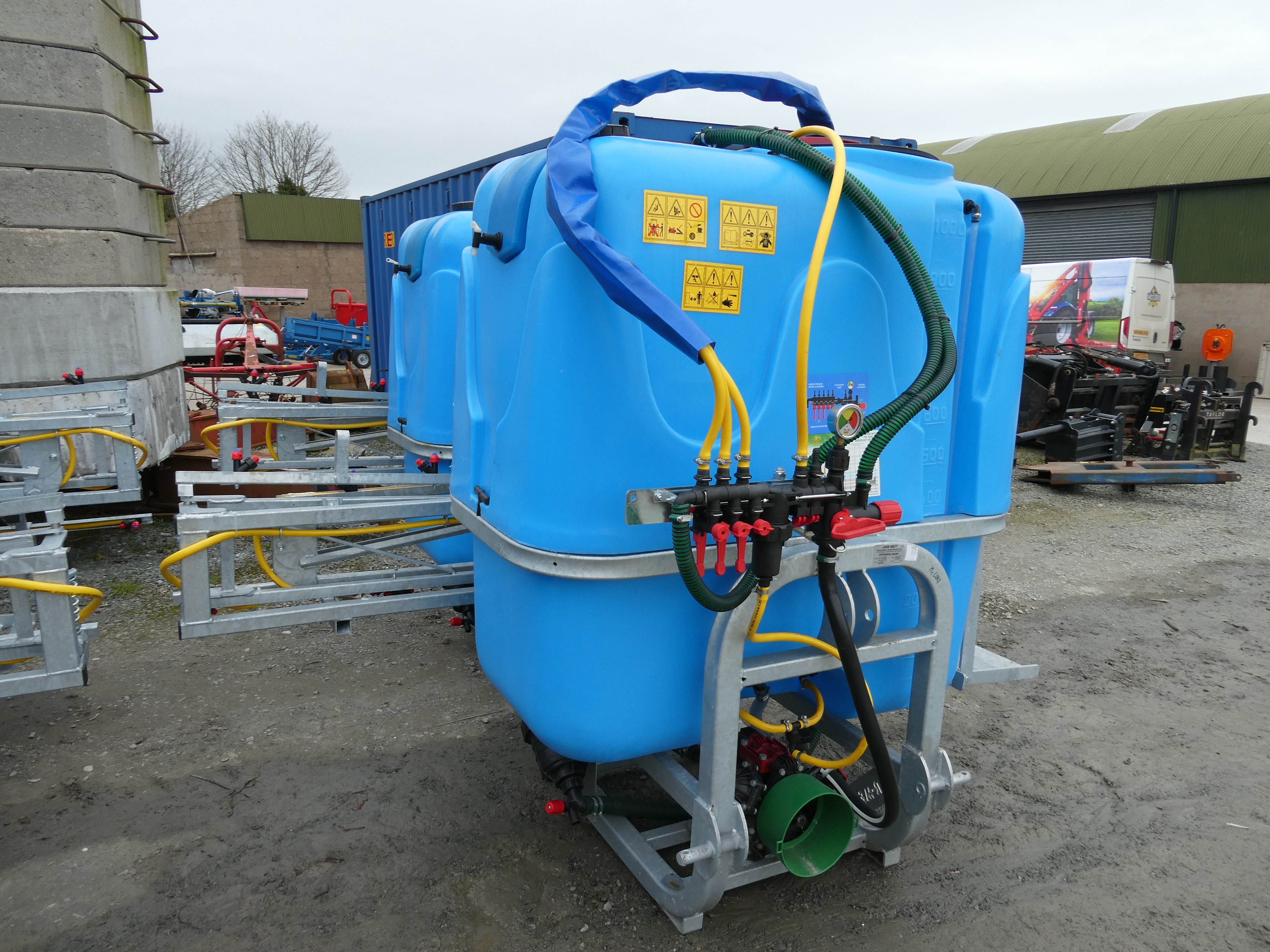 WRM 1000lt Galvanised Crop Sprayer