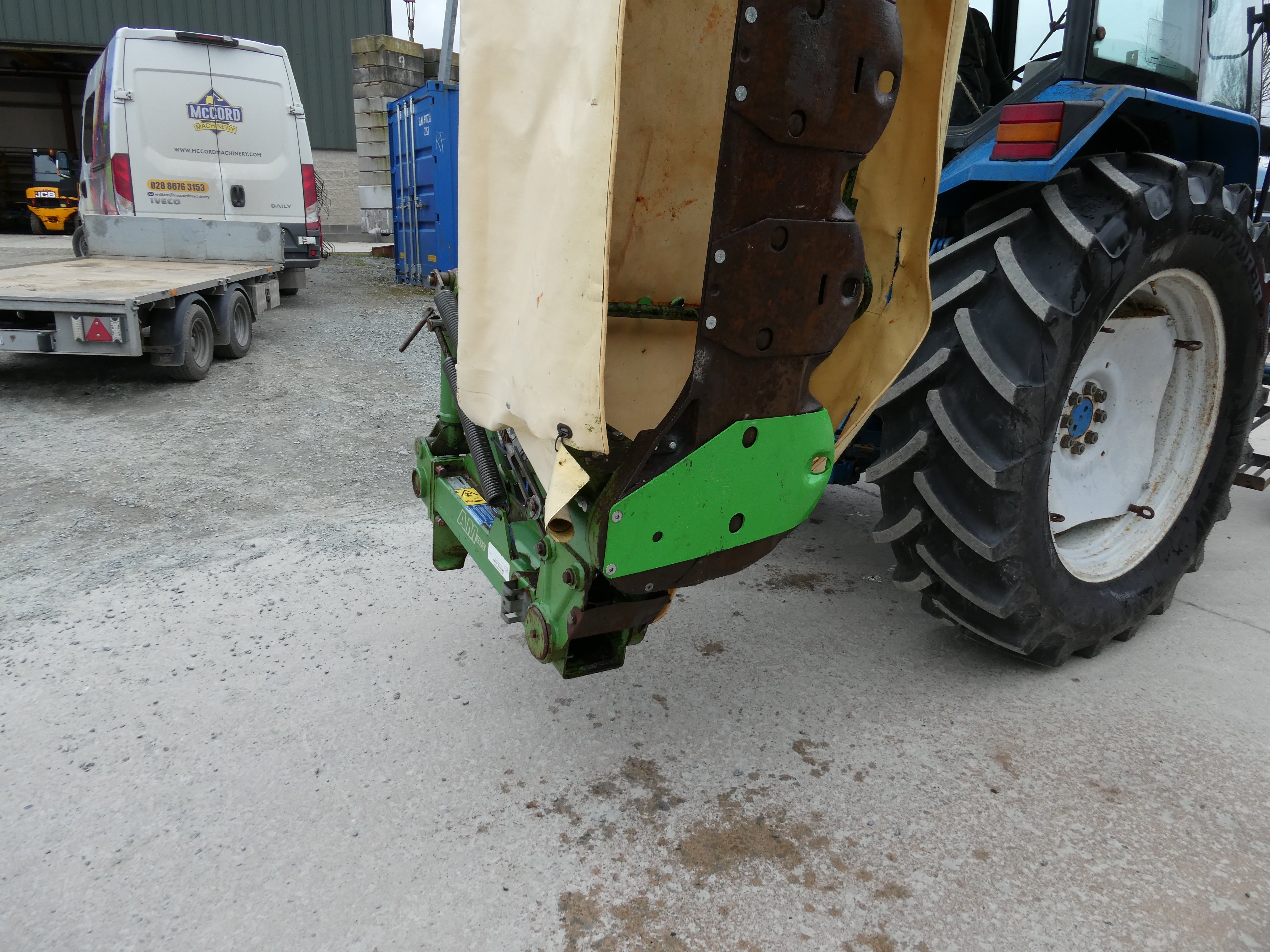 Krone AM283 mounted disc mower