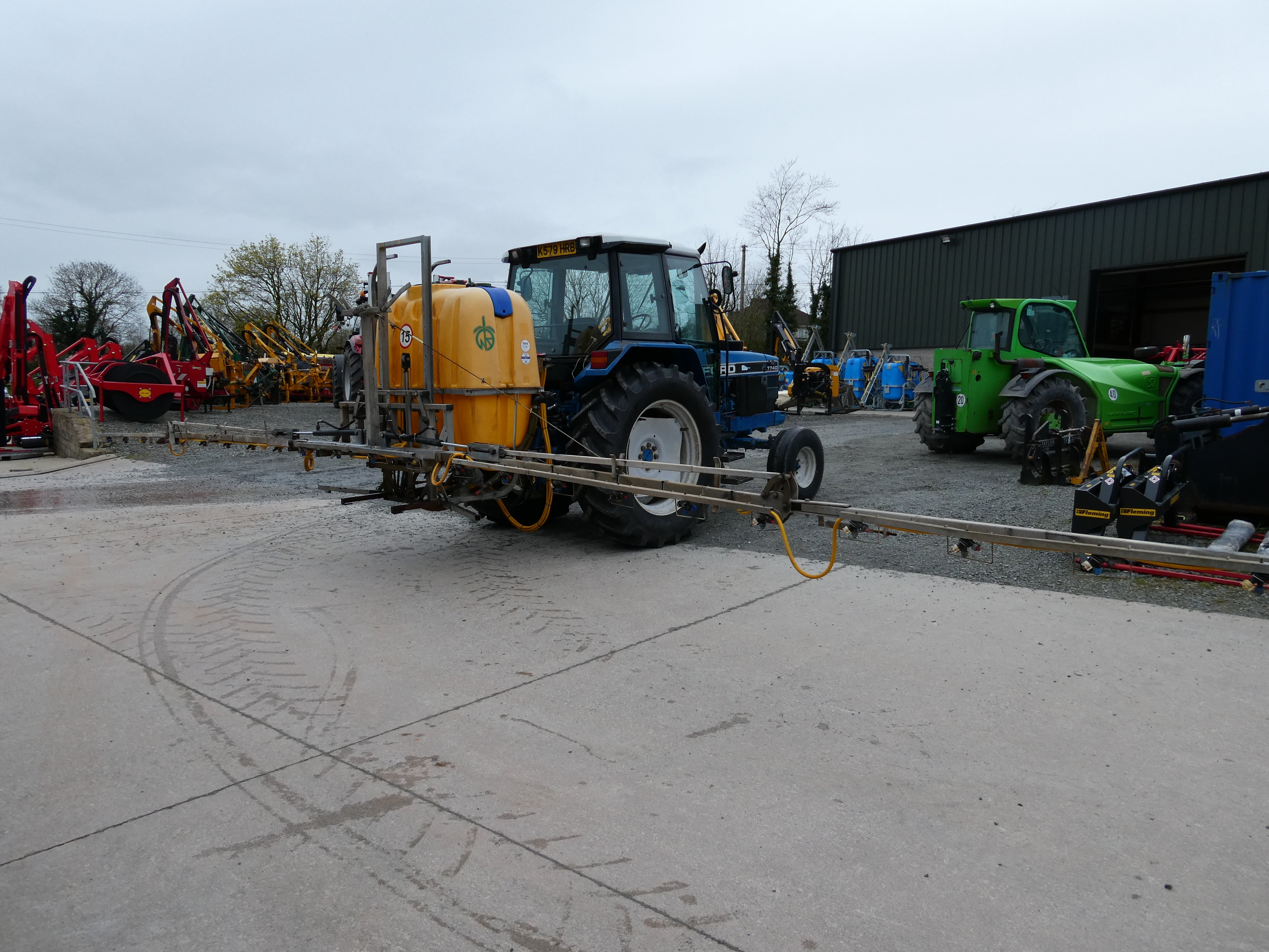 Jarmet 1000lt 12m hyd Folding Sprayer