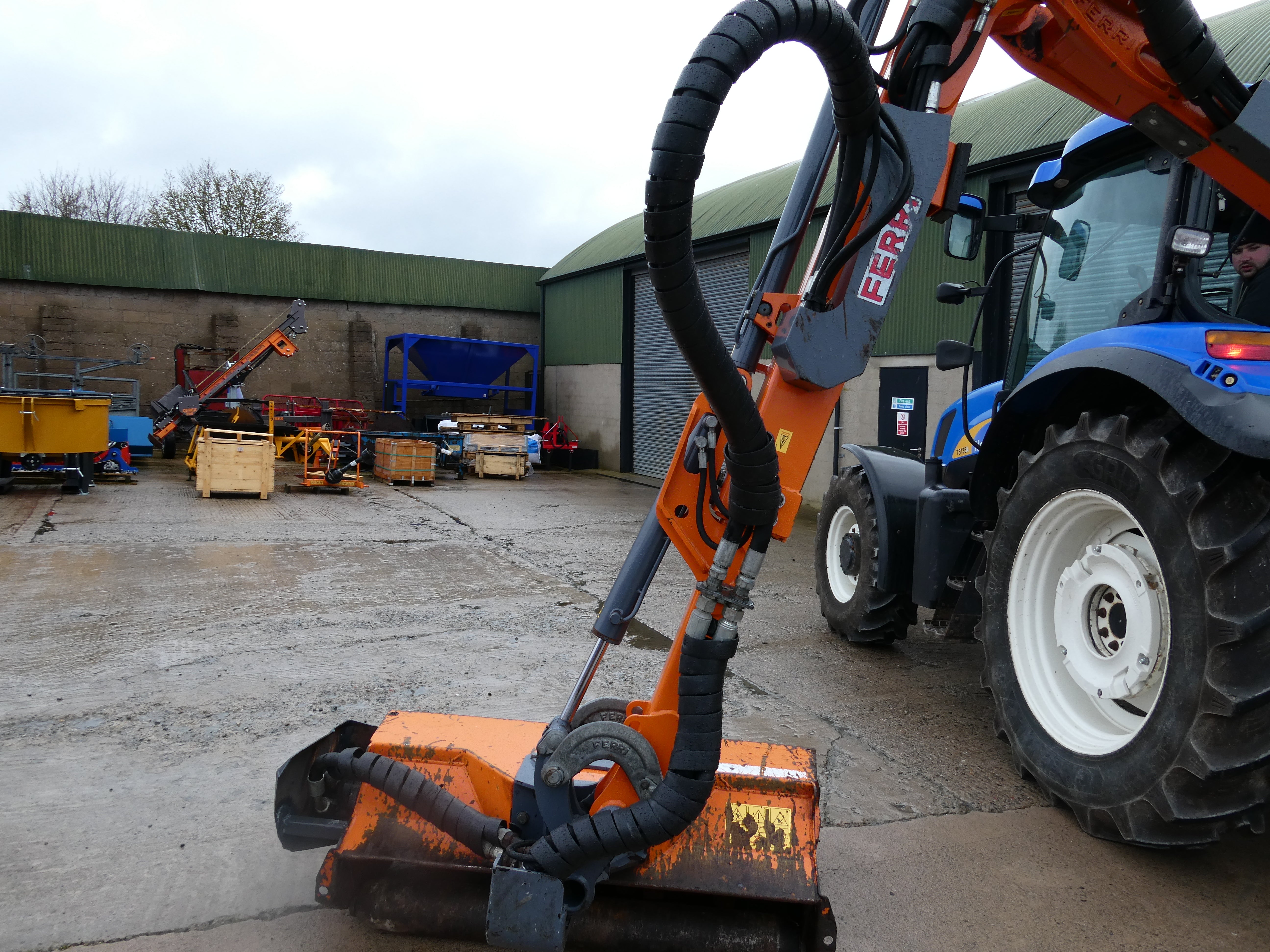 2017 Ferri TSG610Z Hedgecutter