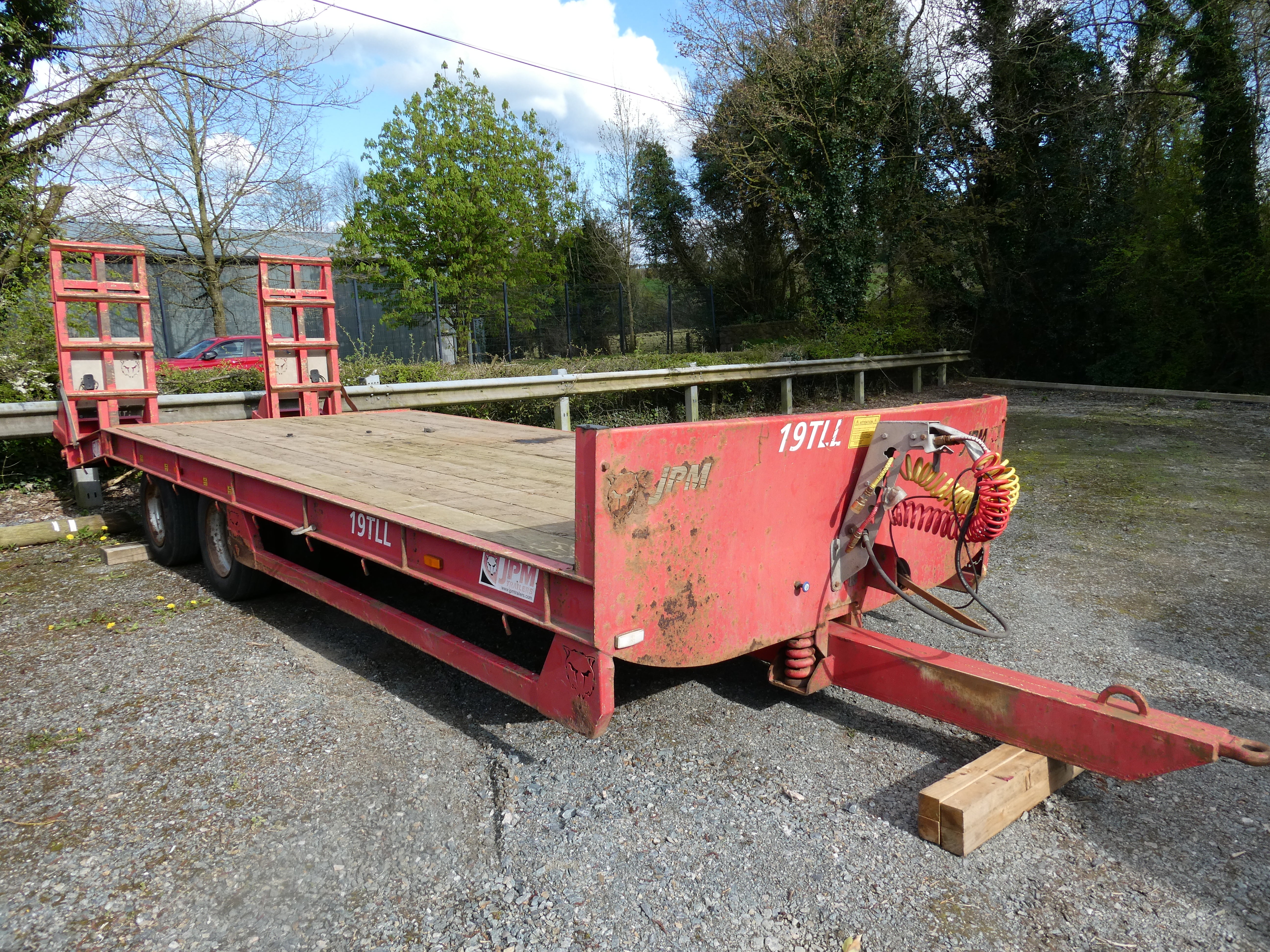 Used Jpm Tandem axle low loader