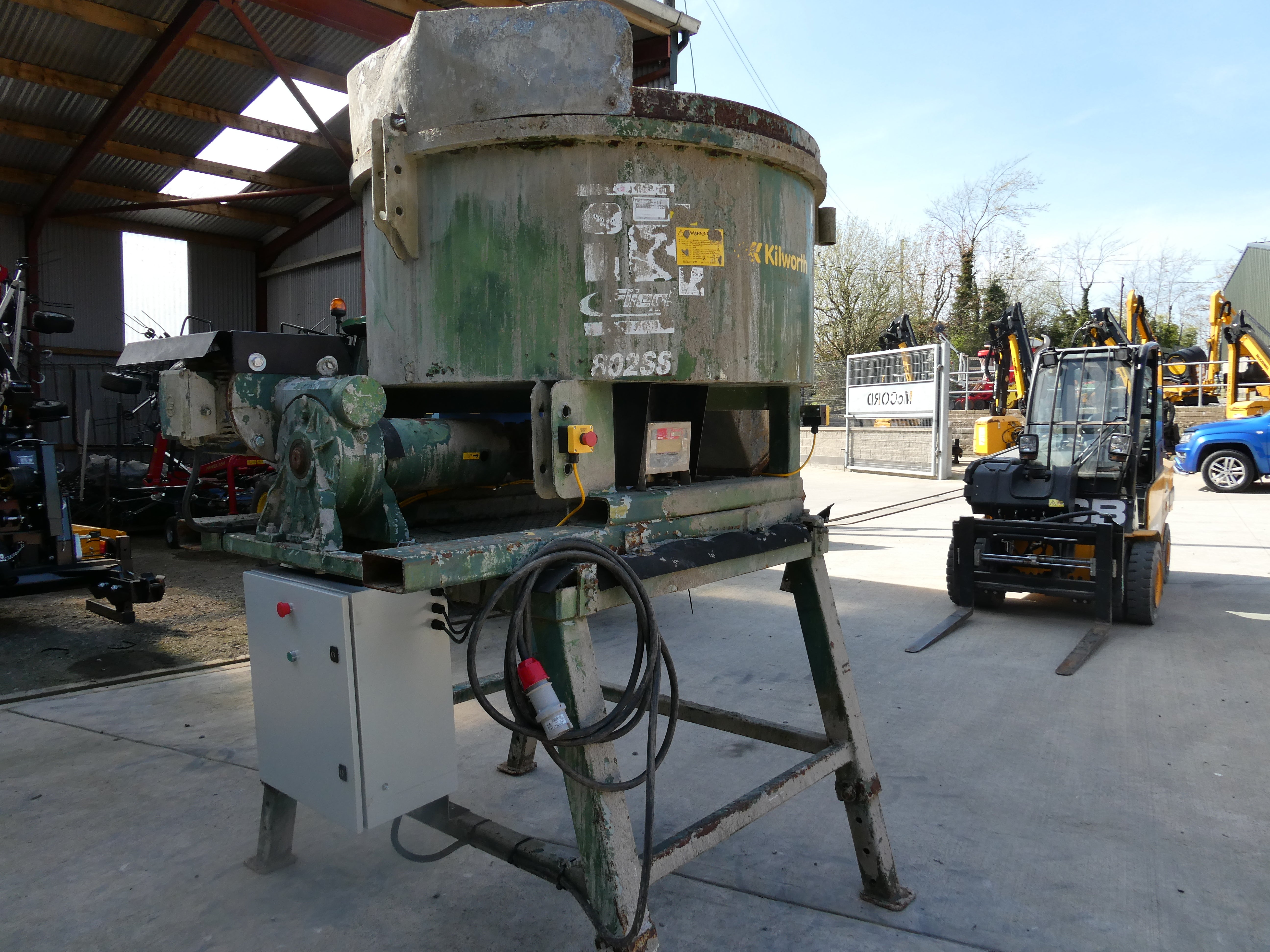Kilworth Pan Mixer with Electric Motor