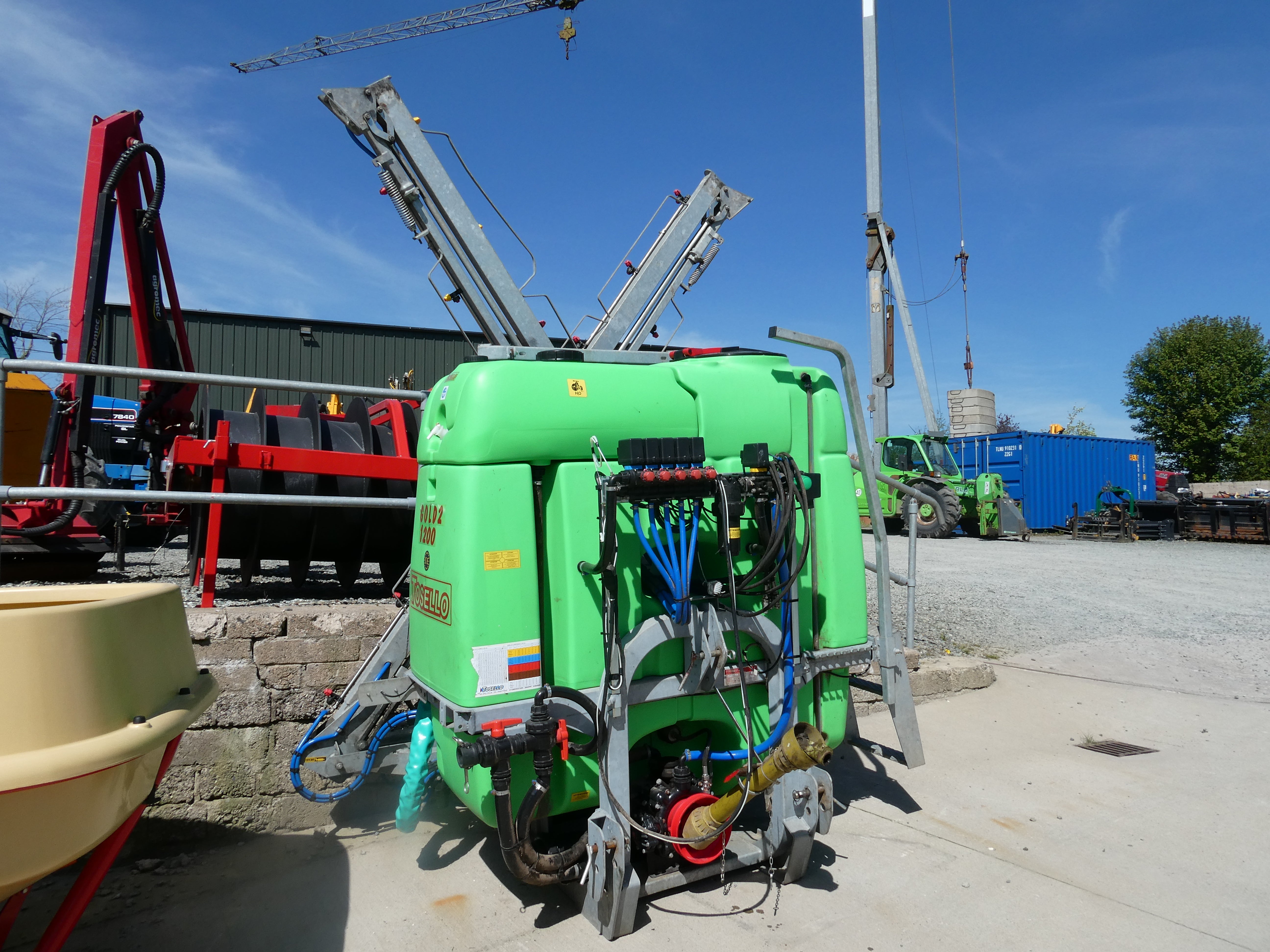 Tosello 1200lt 15m hyd Folding Sprayer