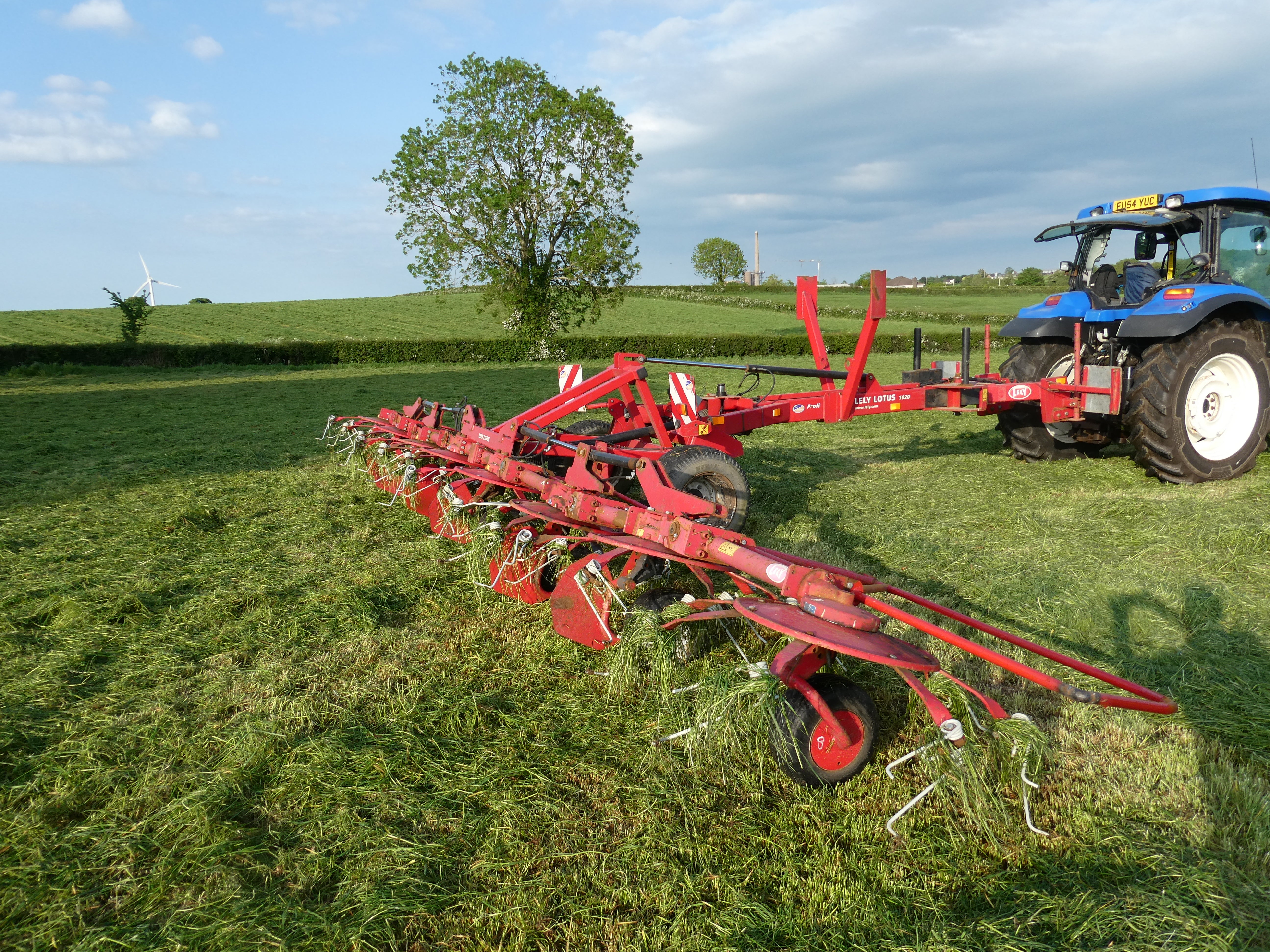 Lely lotus 1020 Trailed tedder