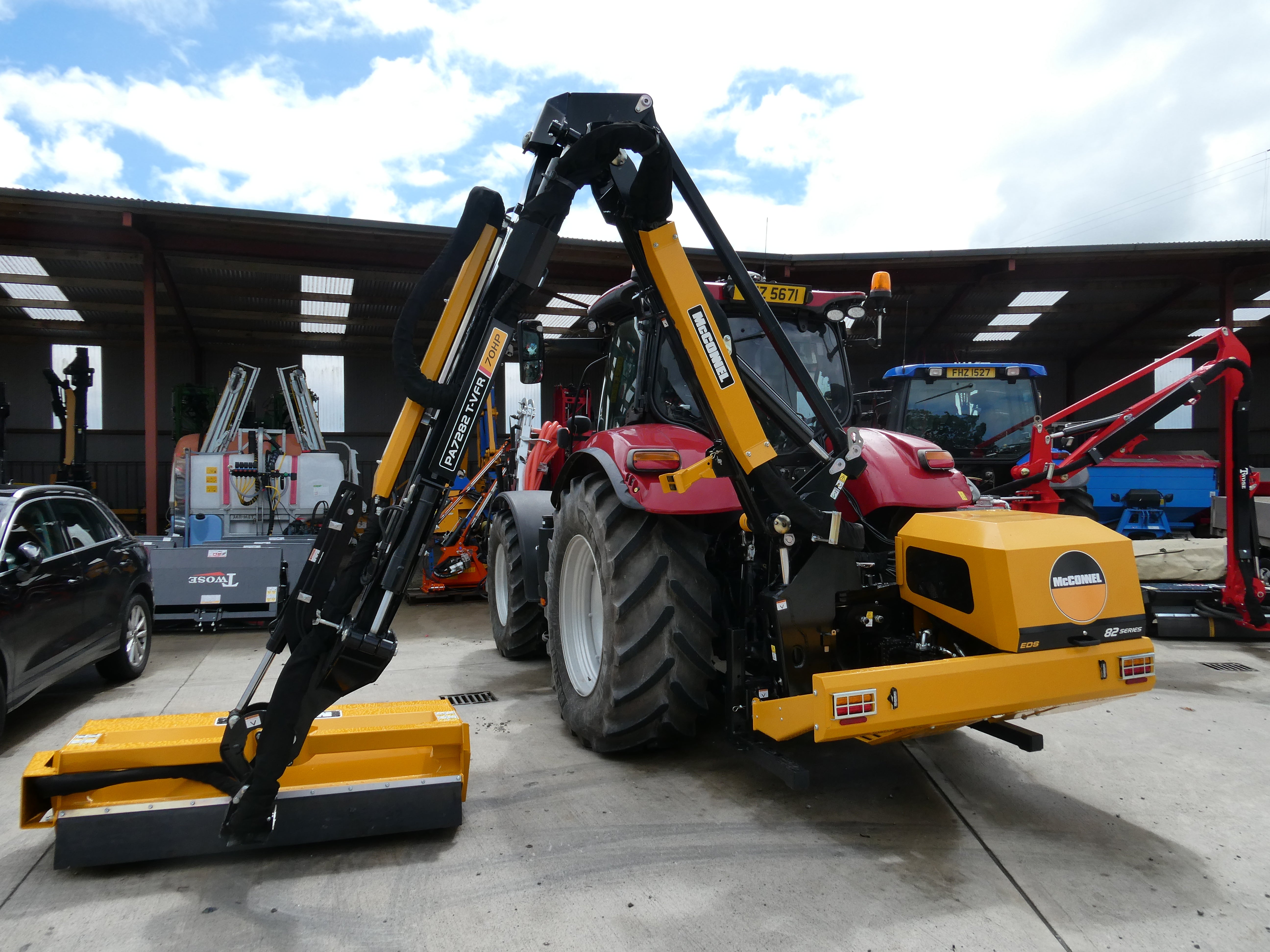 Unused McConnel PA7282 Hedgecutter