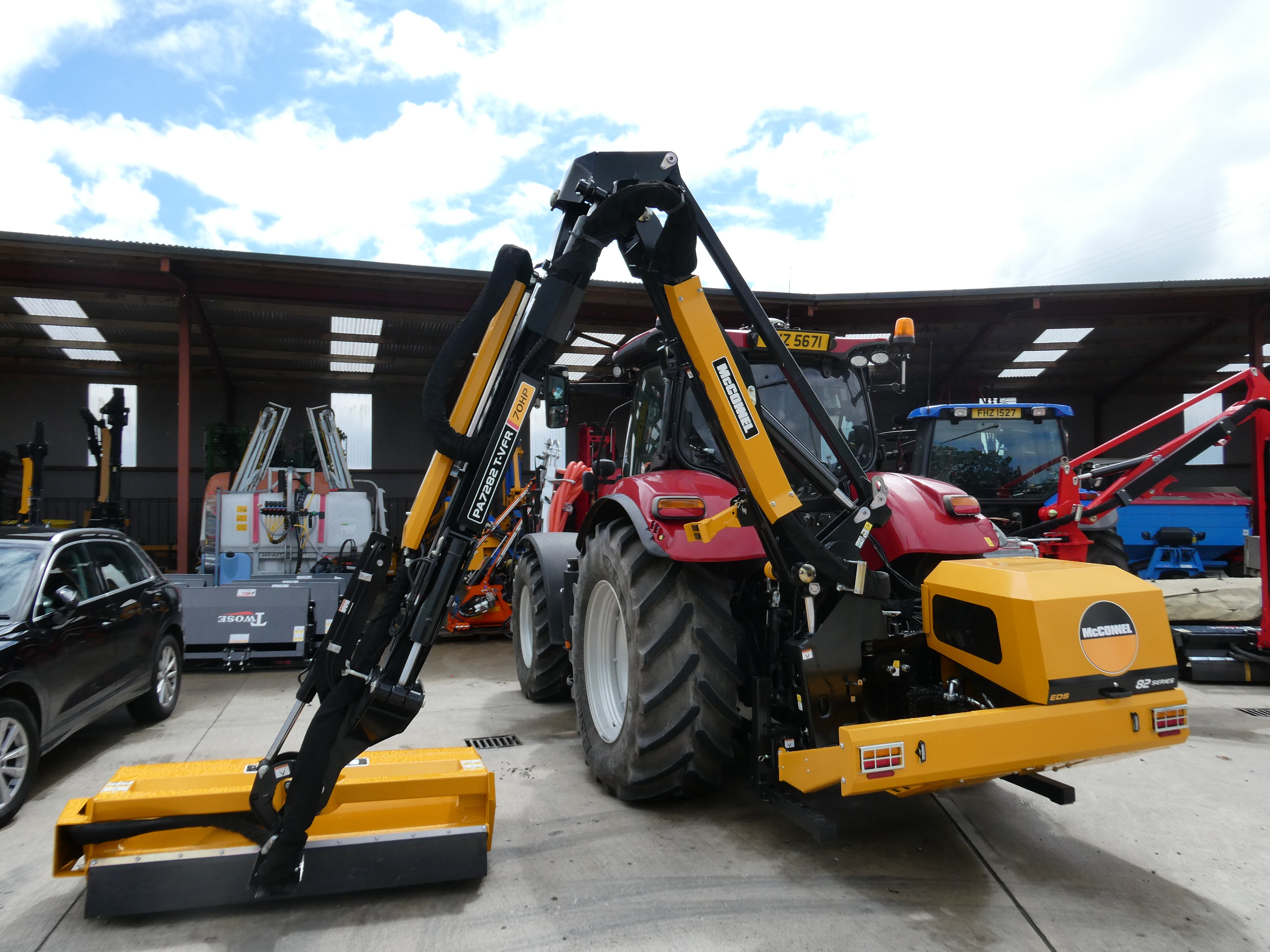 Unused McConnel PA7282 Hedgecutter