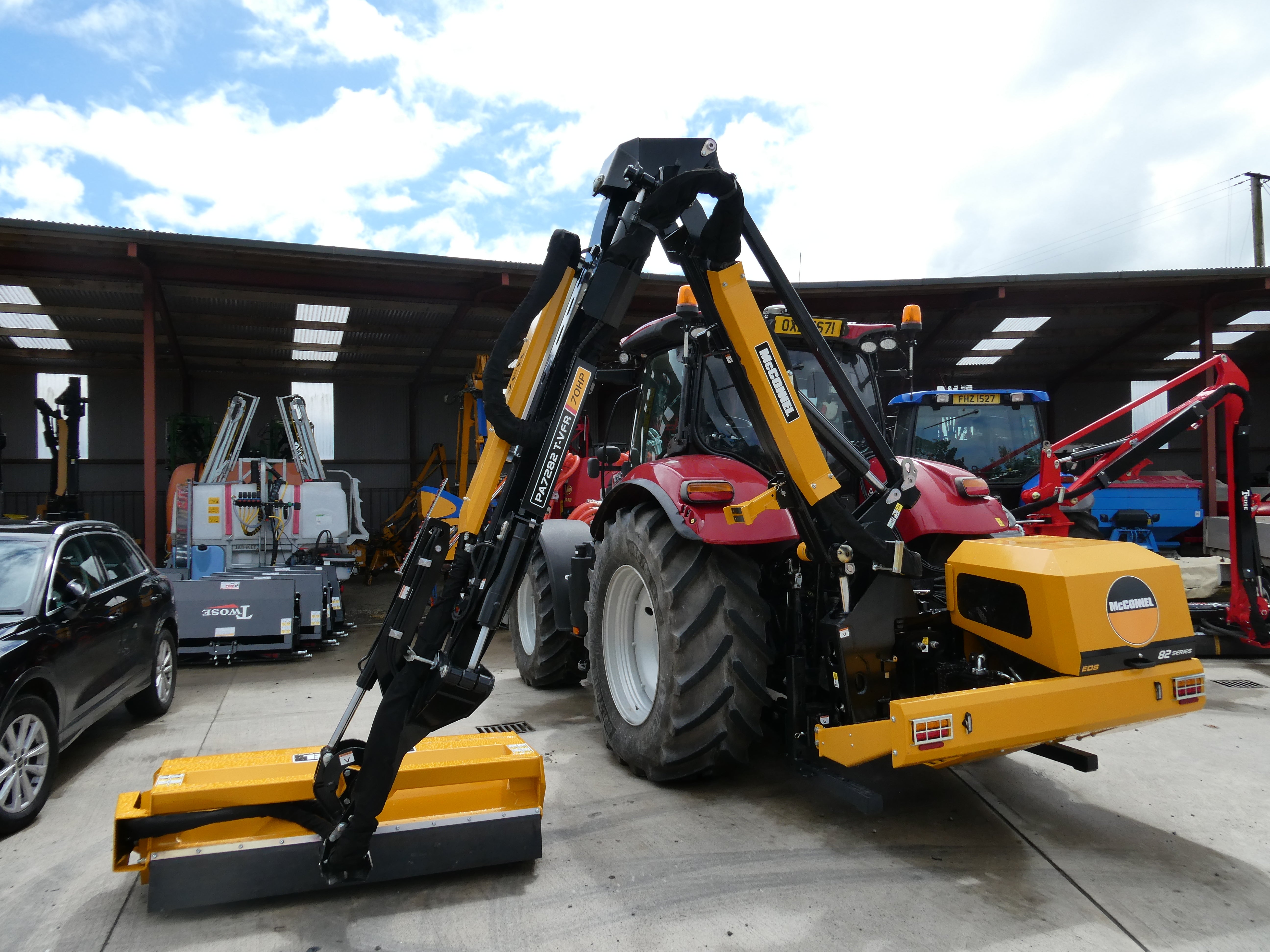 Unused McConnel PA7282 Hedgecutter