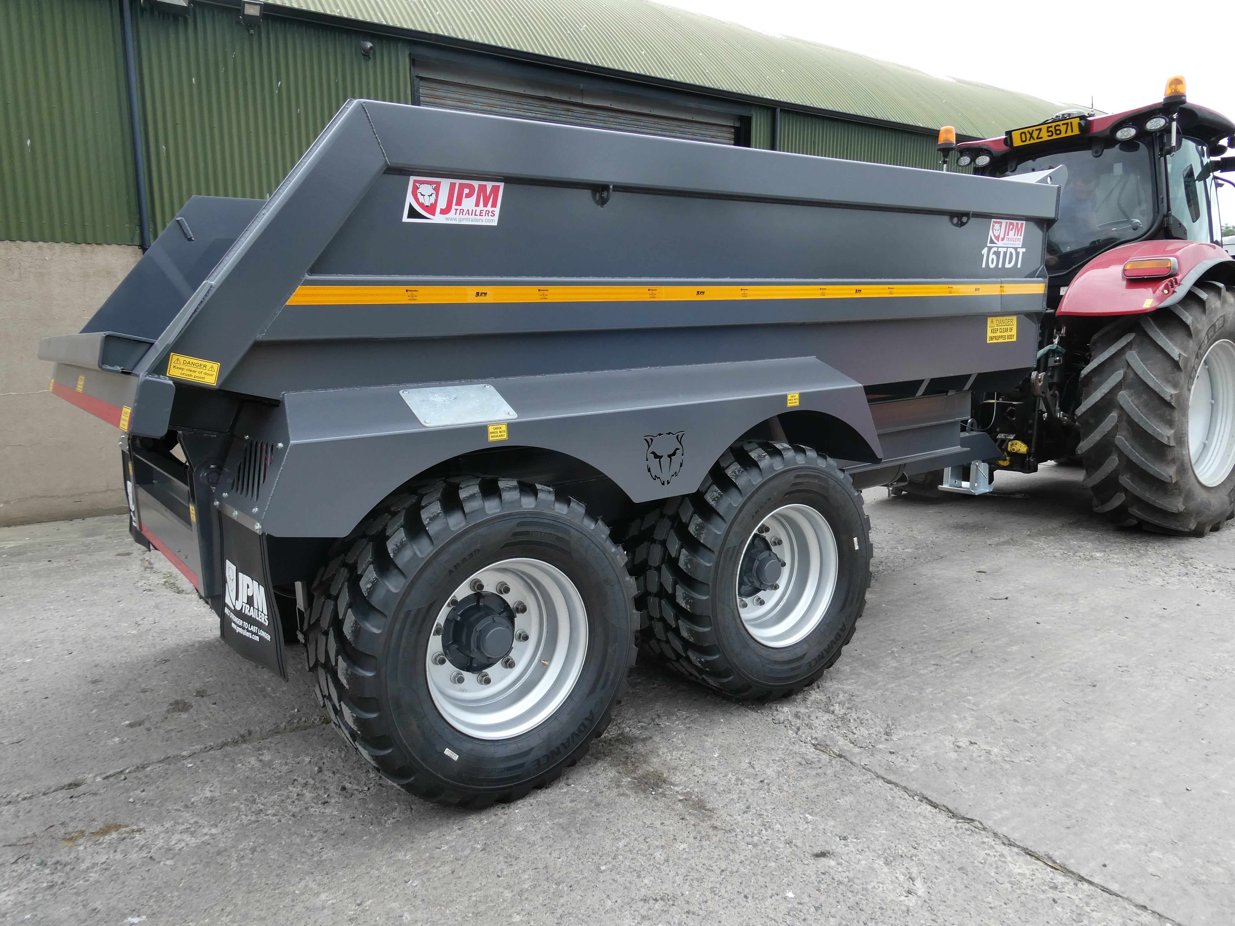 JPM 16TDT dump trailer