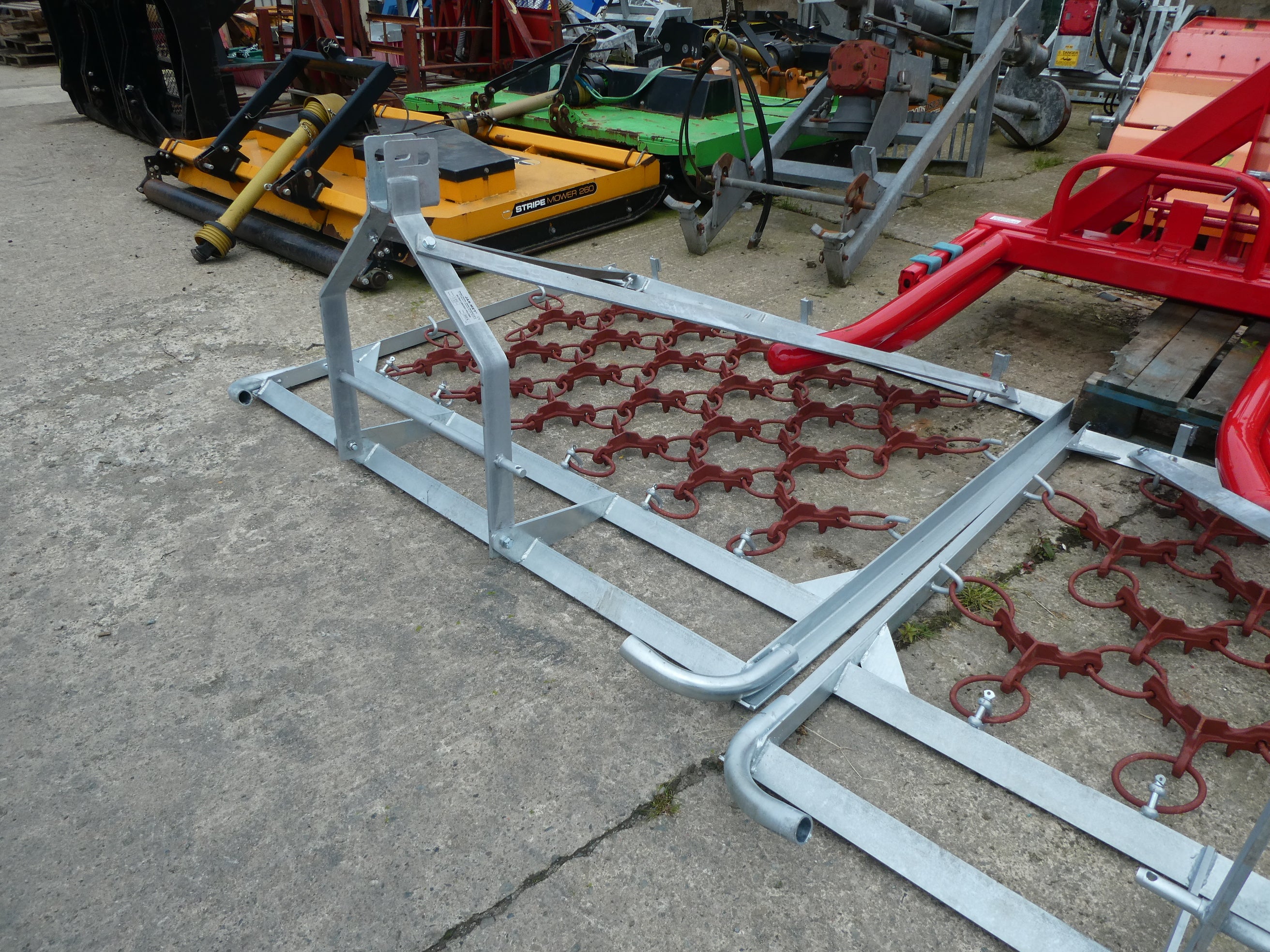 WRM 2m Heavy Grass Harrow