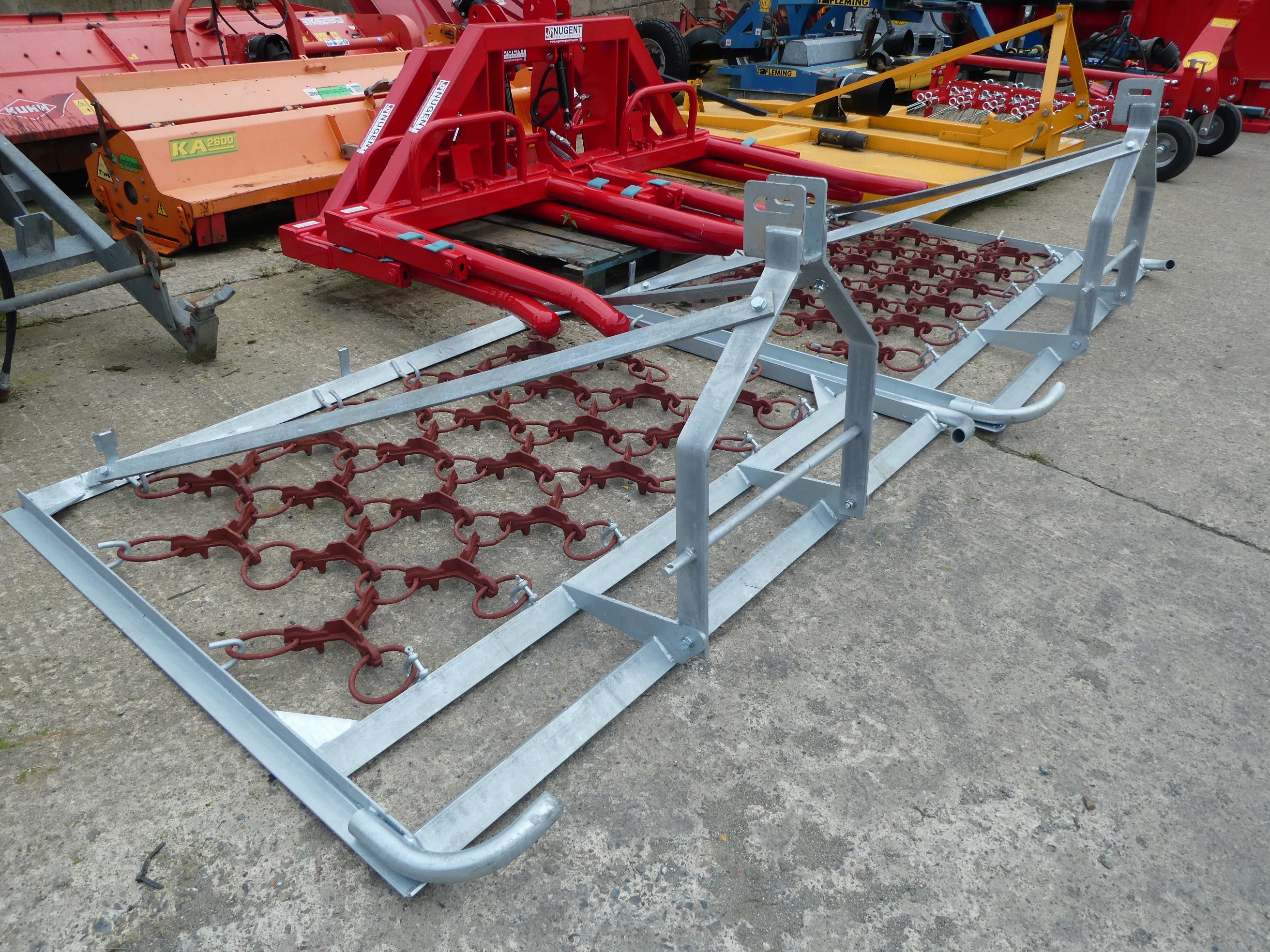 WRM 2m Heavy Grass Harrow