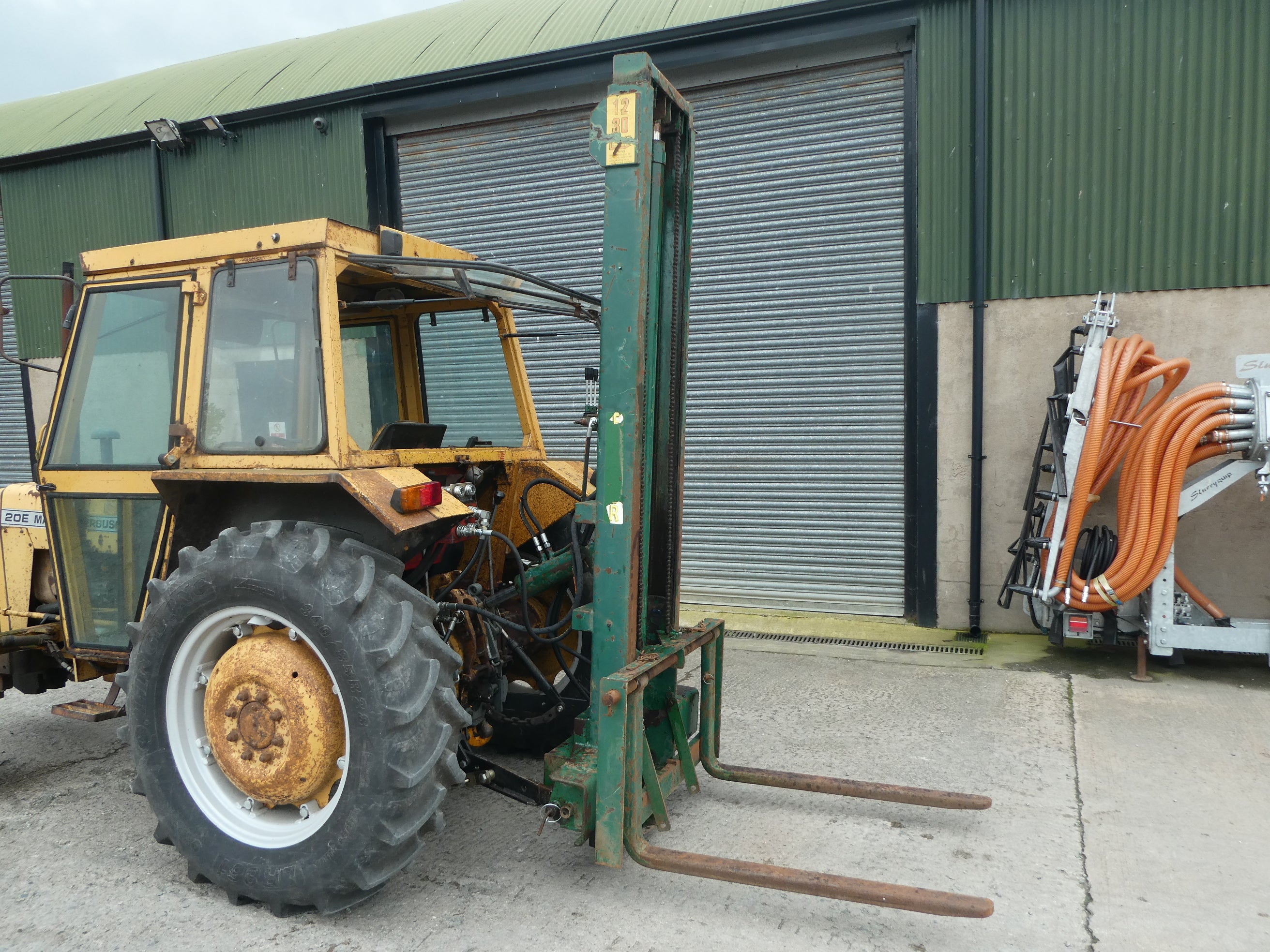 Fraser 3 point linkage forklift