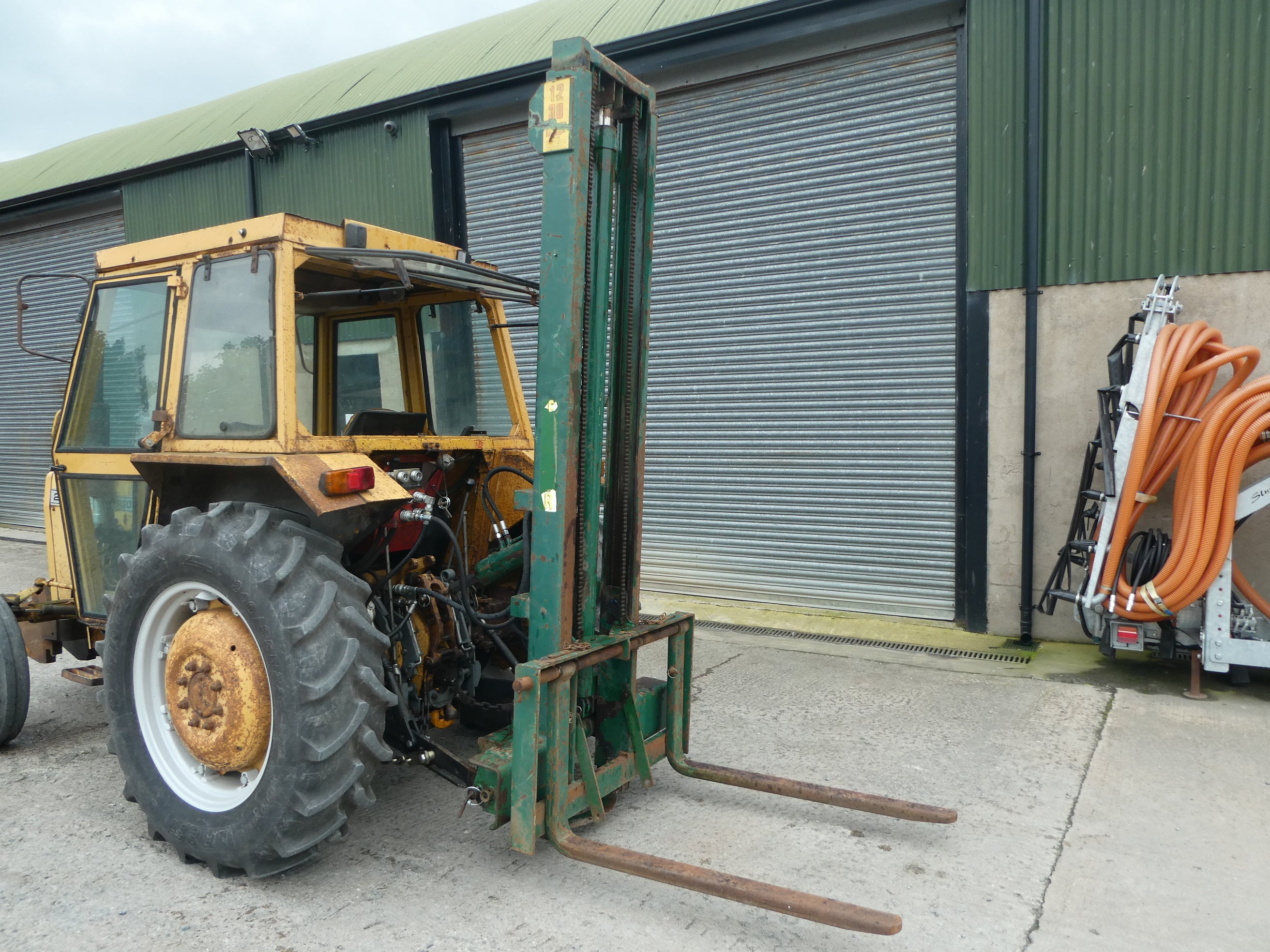 Fraser 3 point linkage forklift