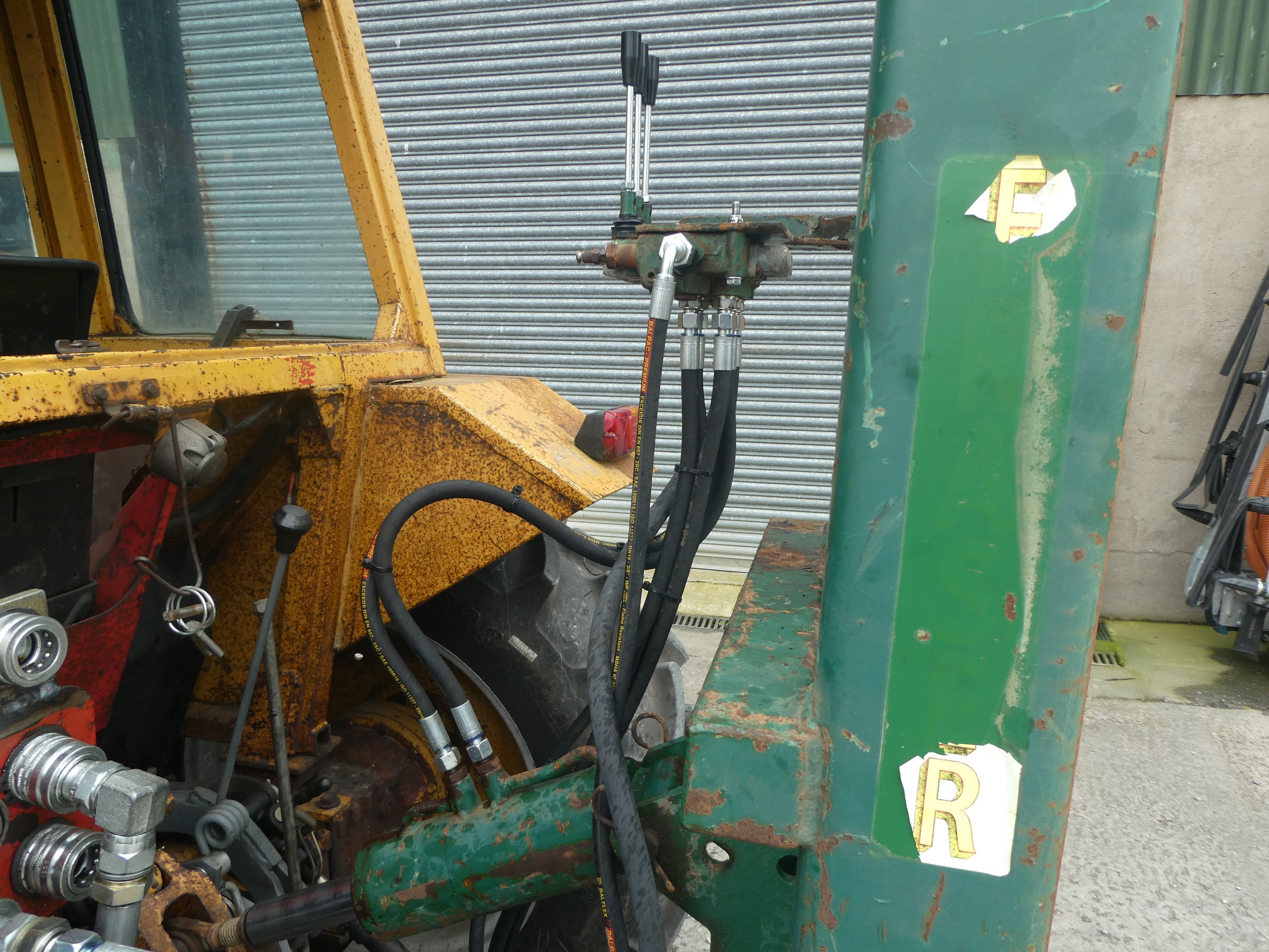 Fraser 3 point linkage forklift