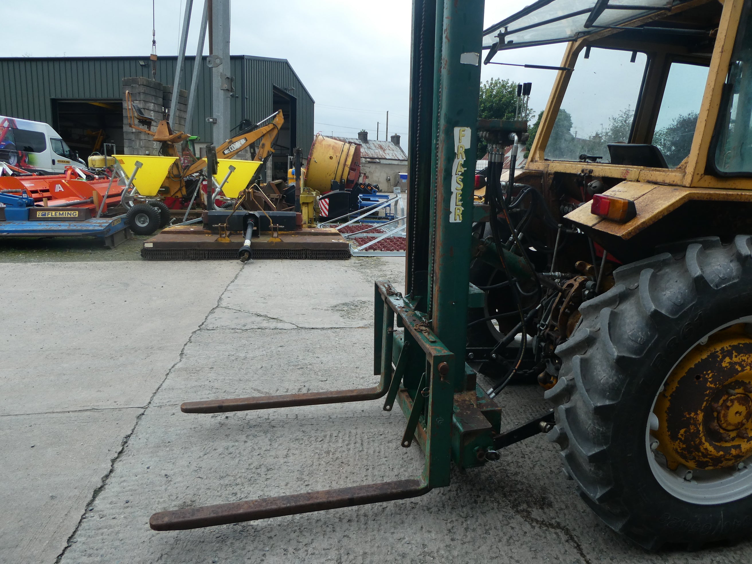 Fraser 3 point linkage forklift