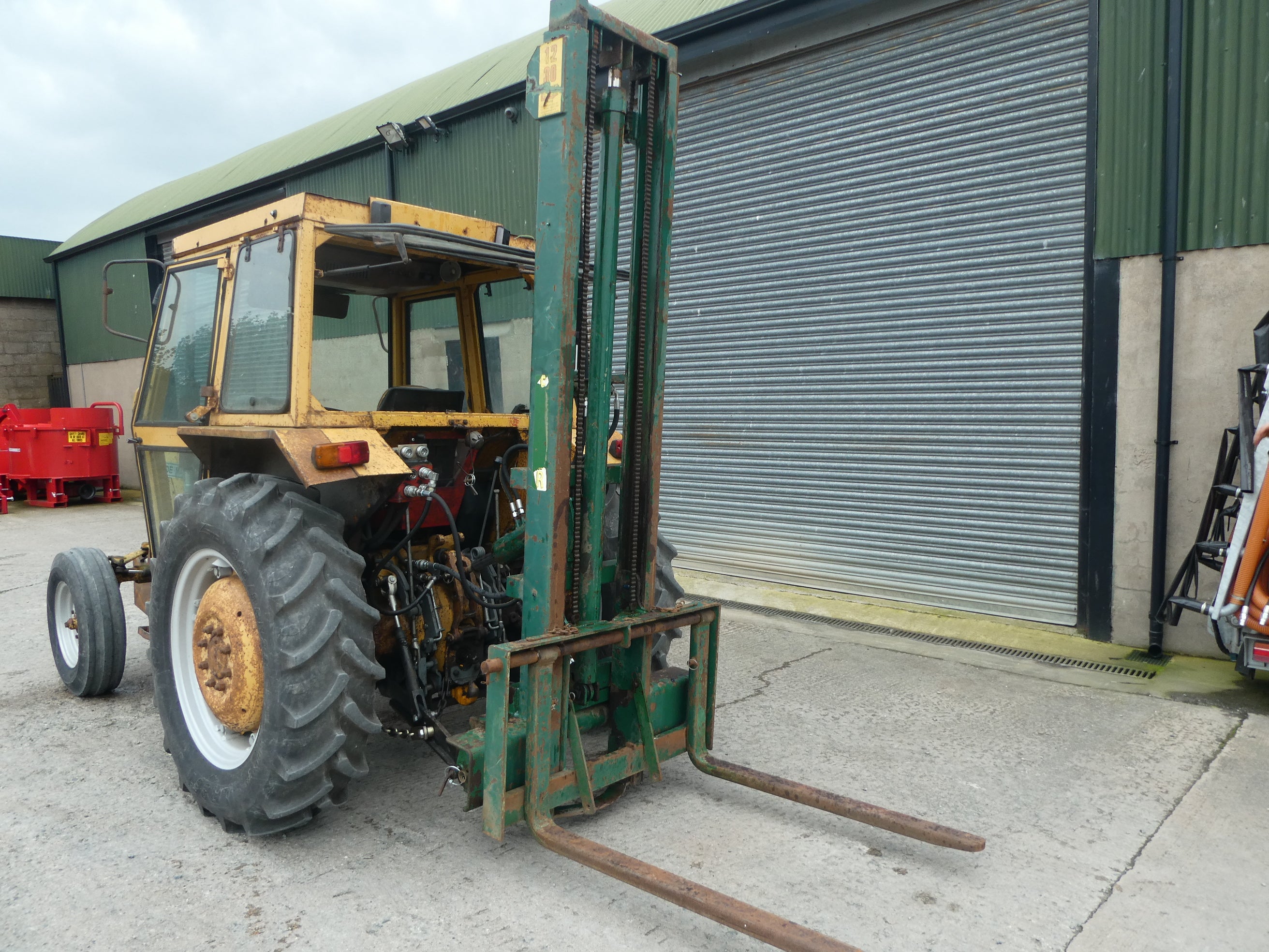 Fraser 3 point linkage forklift