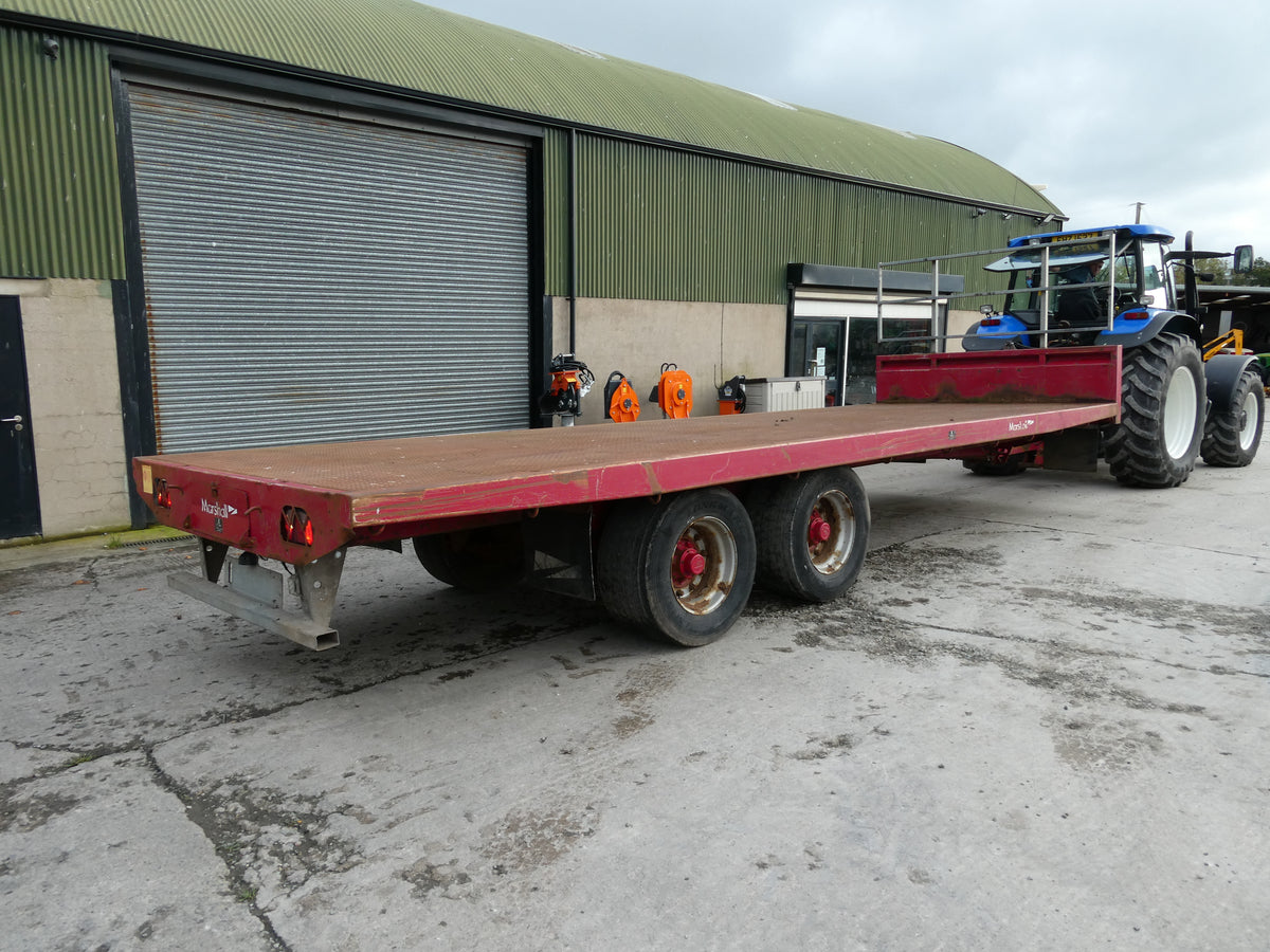 Marshall 25ft Flat trailer