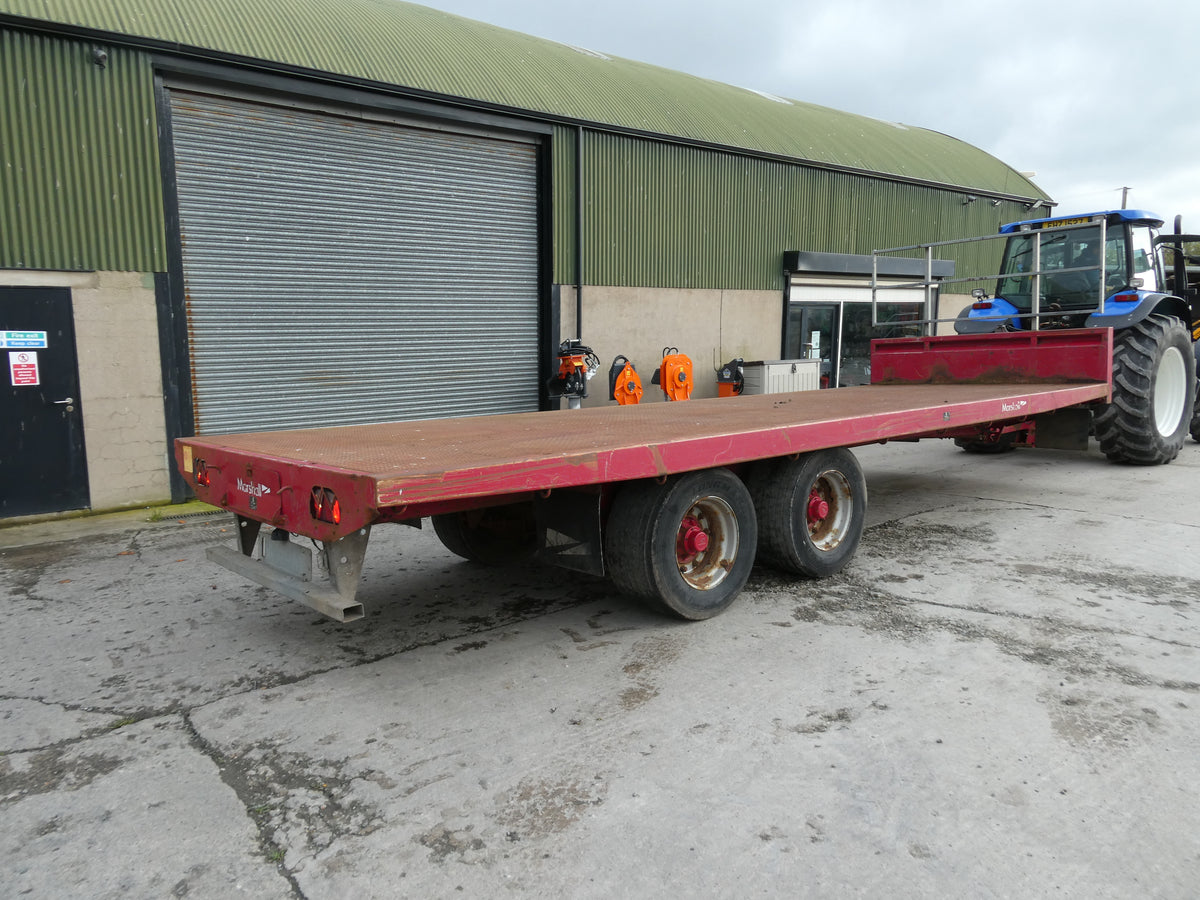 Marshall 25ft Flat trailer