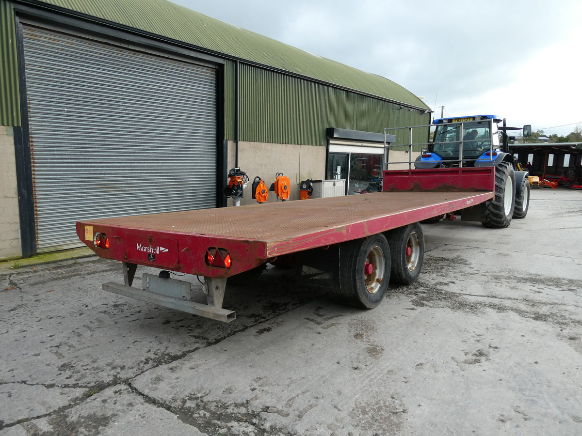 Marshall 25ft Flat trailer
