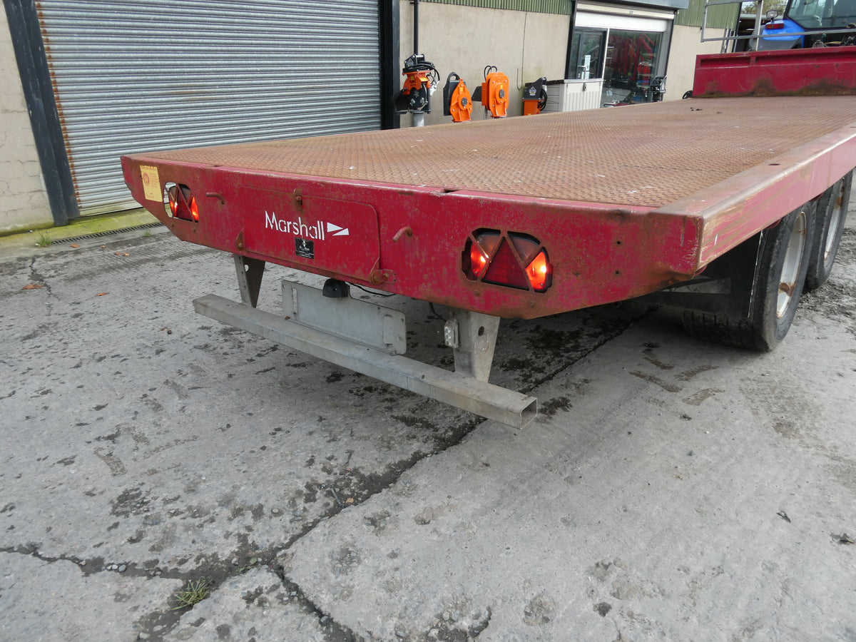 Marshall 25ft Flat trailer