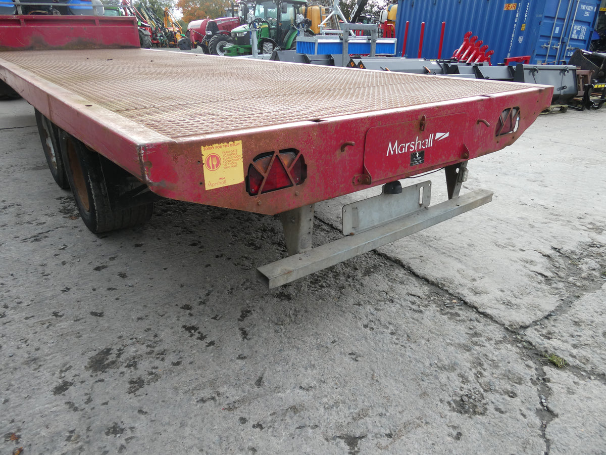 Marshall 25ft Flat trailer