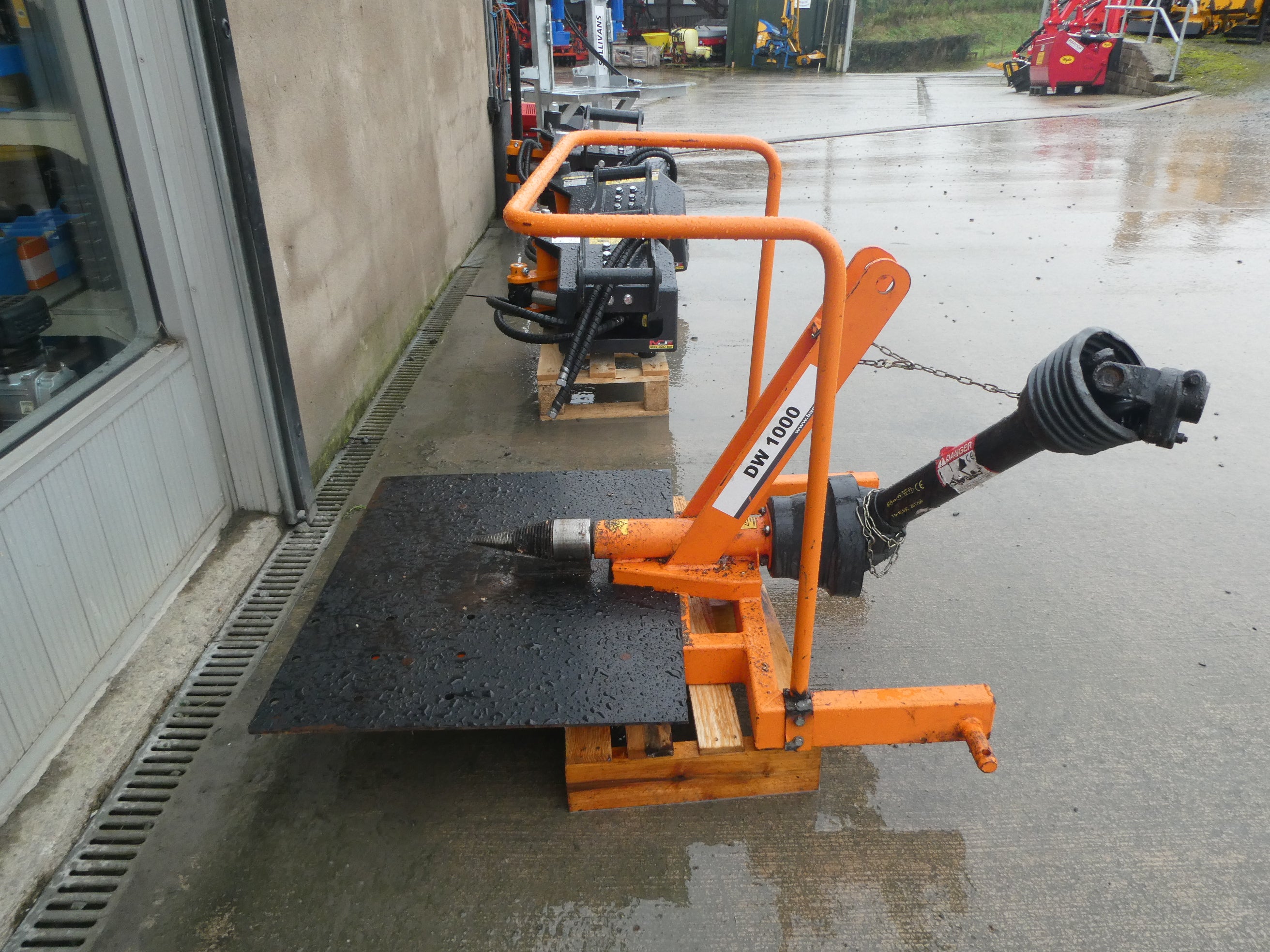 Screw Type Log Splitter