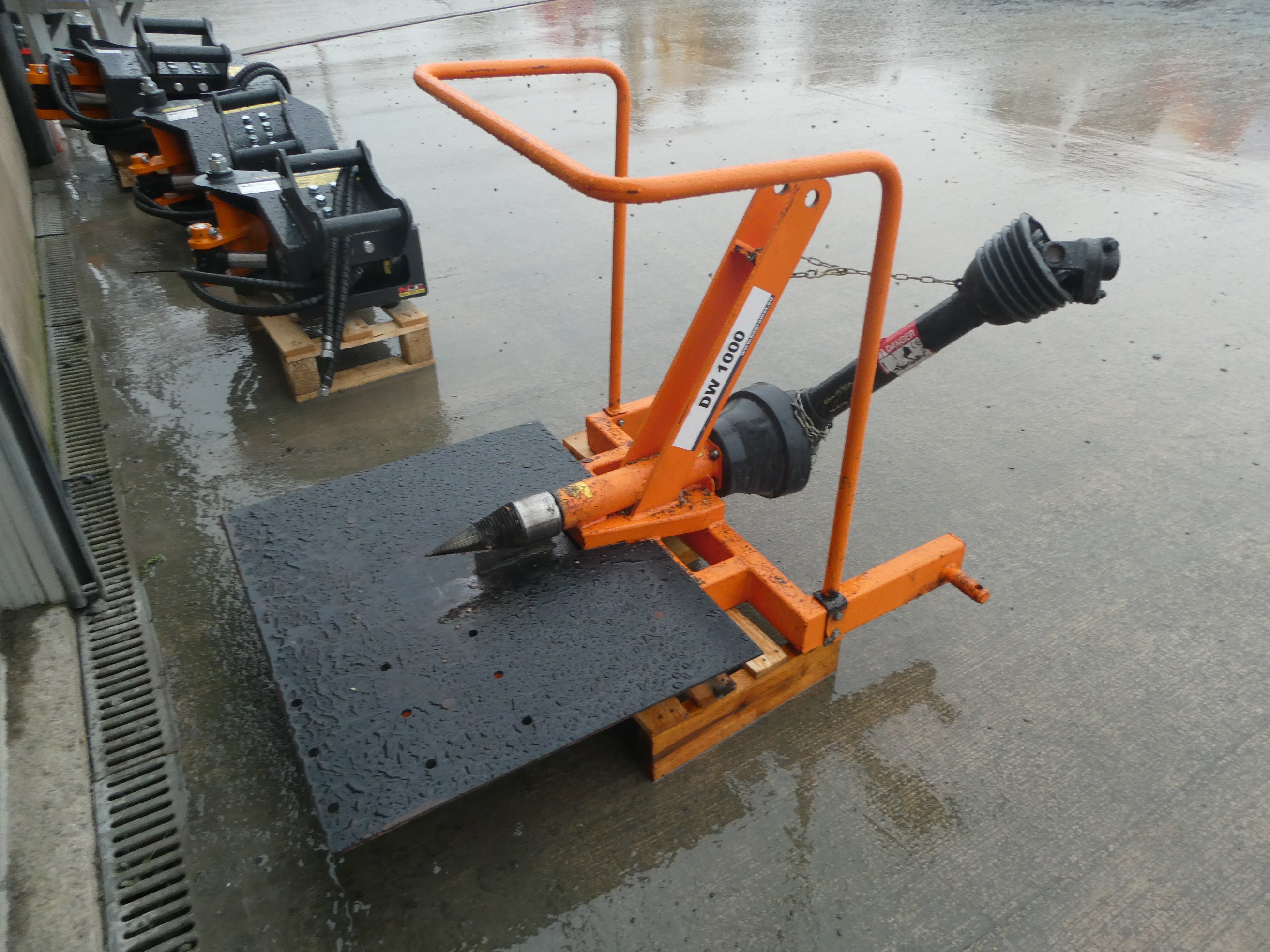 Screw Type Log Splitter