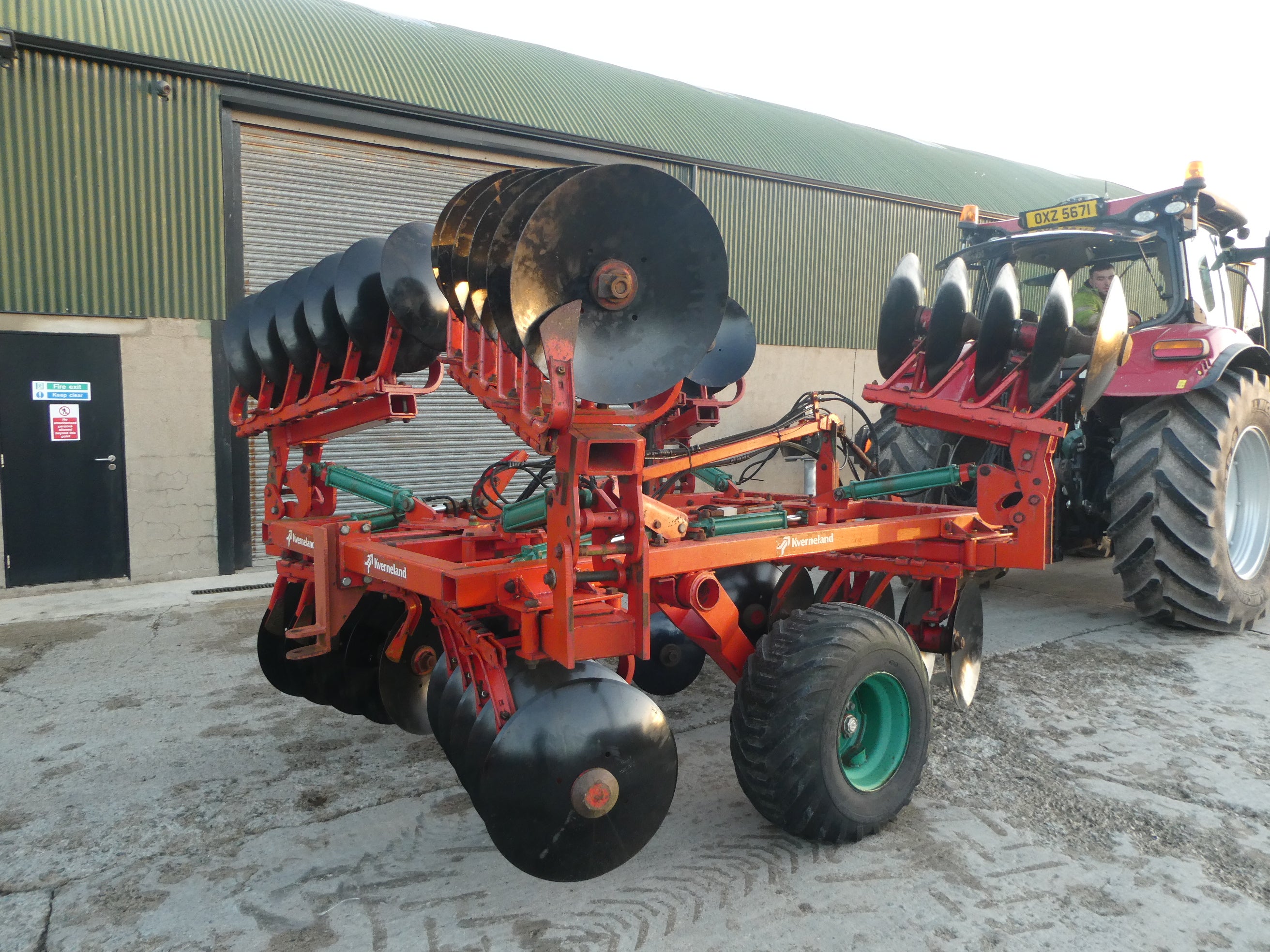 Kv Trailed X Pattern Disc Harrow