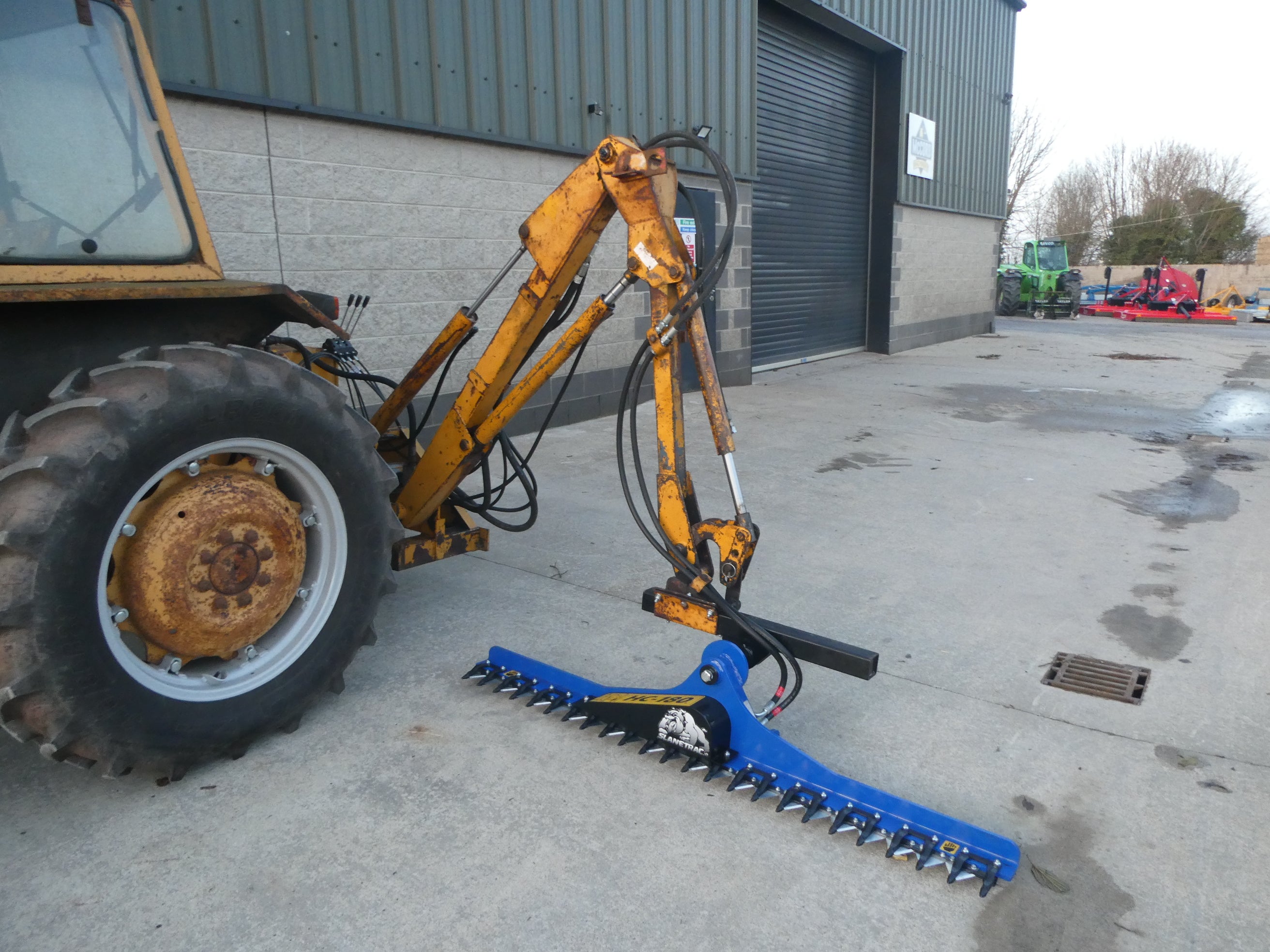 Bomford 435 hedgecutter fingerbar