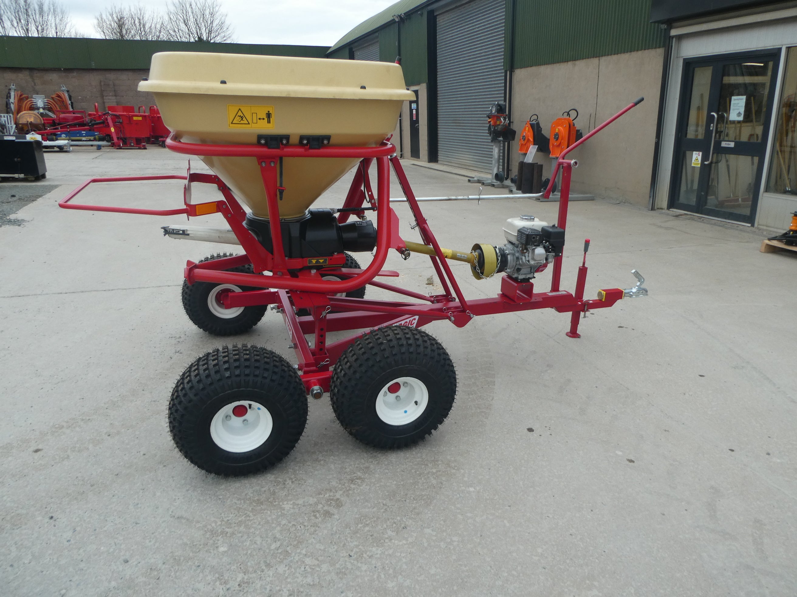 Logic ATV Chasis and Vicon PS504 Wag tail sower