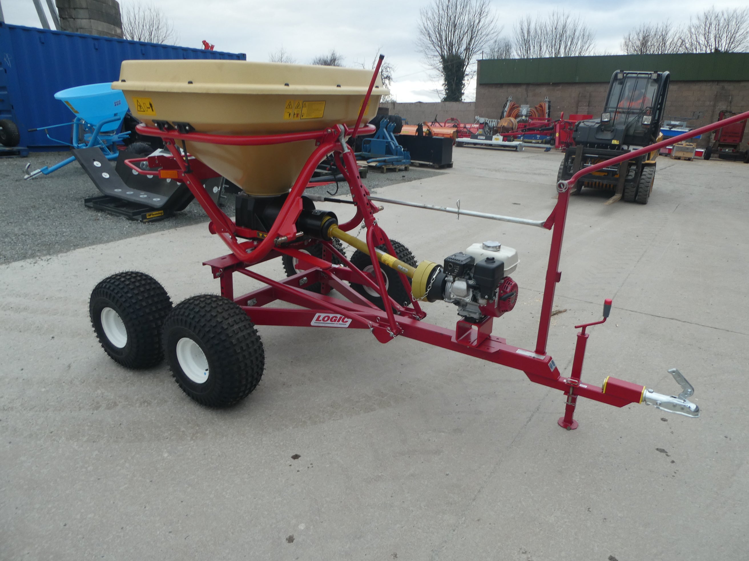 Logic ATV Chasis and Vicon PS504 Wag tail sower