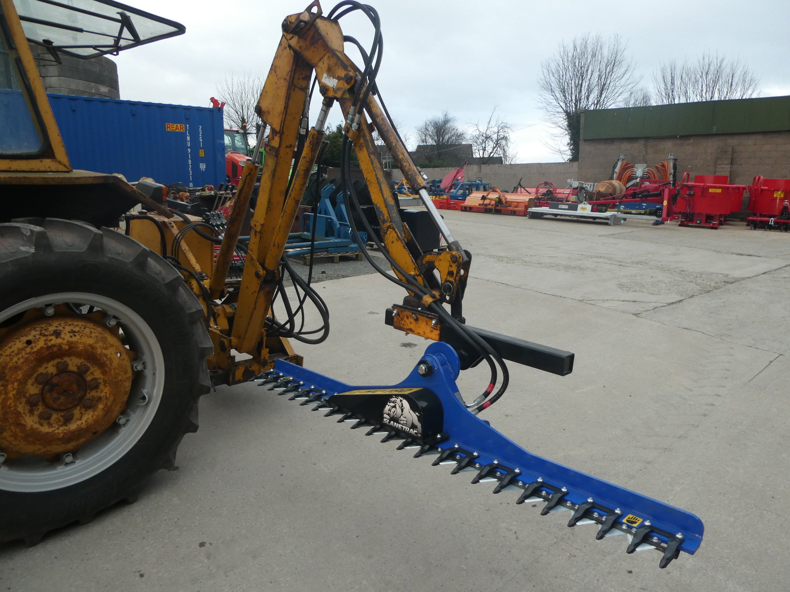 Bomford 435 hedgecutter fingerbar