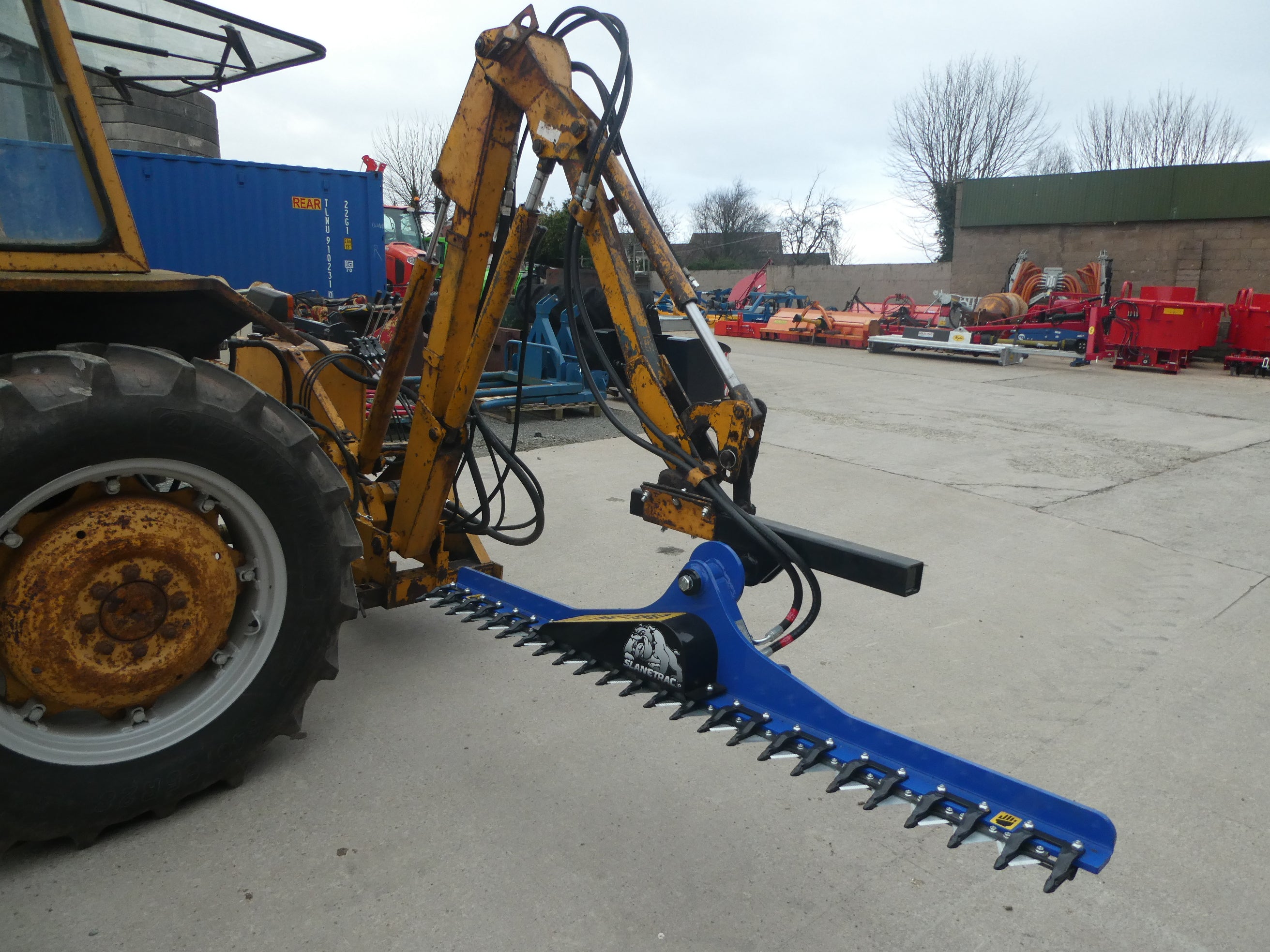 Bomford 435 hedgecutter fingerbar