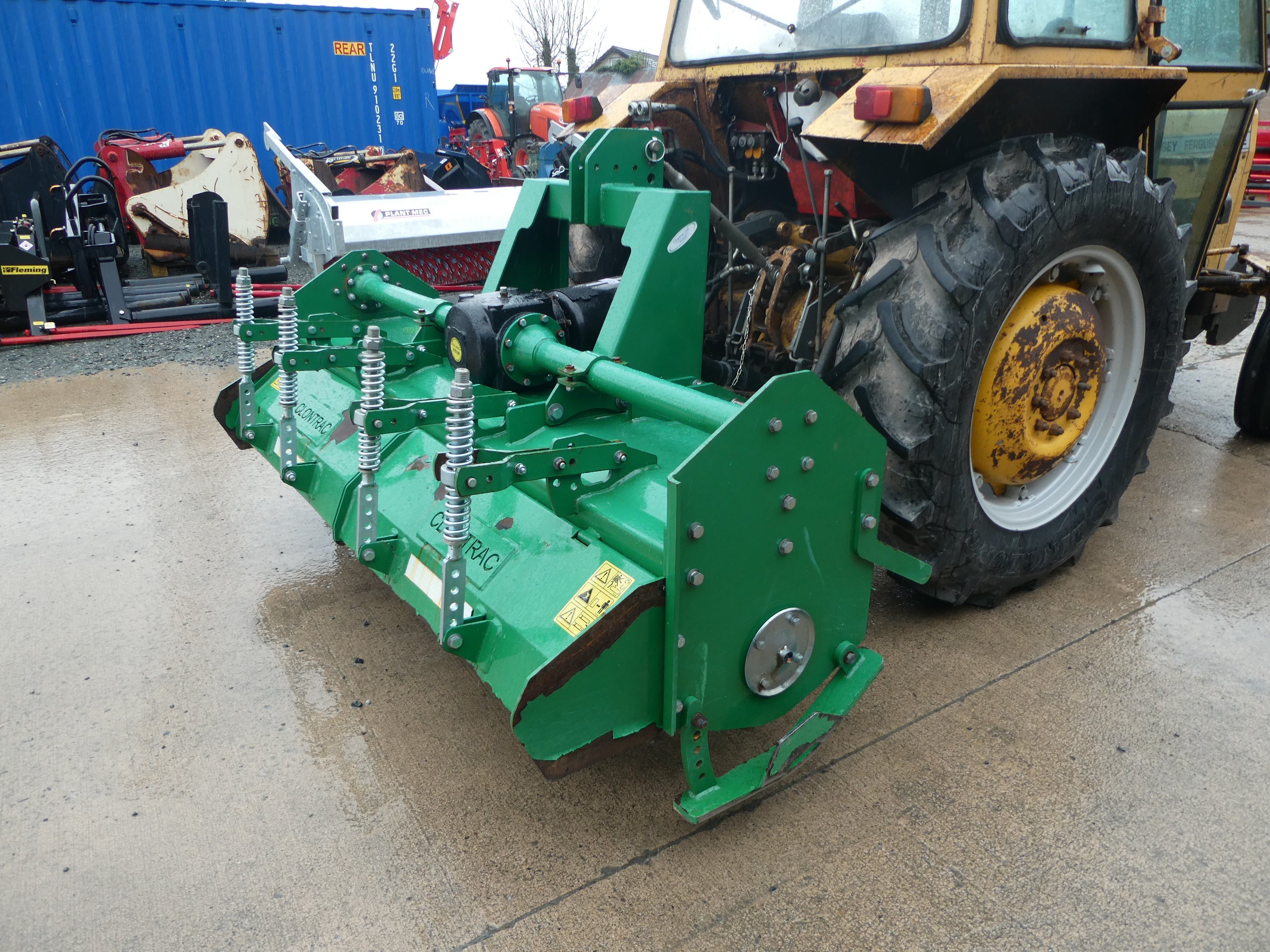 Tractor PTO Rotavator